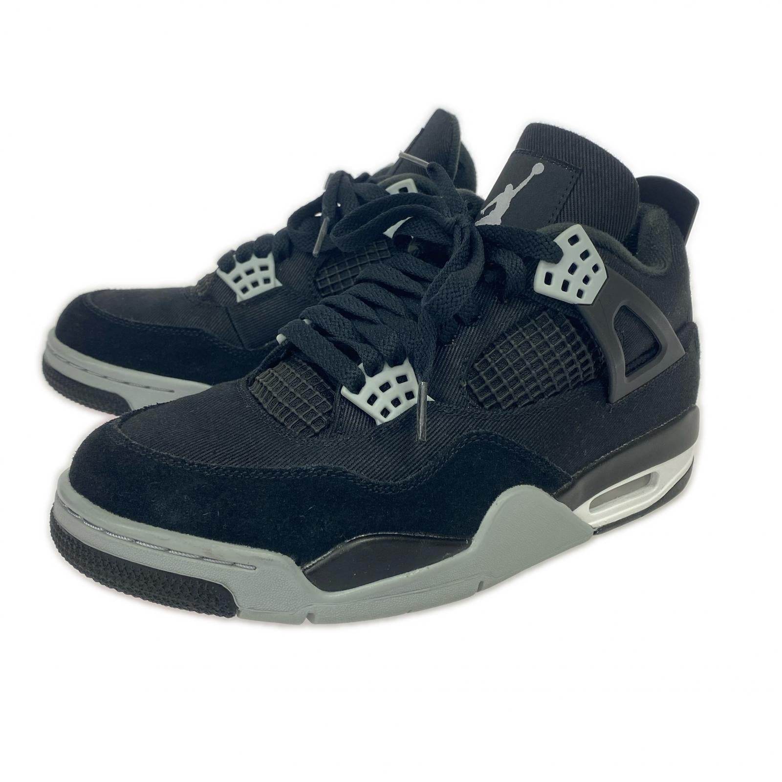 スニーカー Air Jordan 4 SE Black and Light Steel 26.5cm (US8 1/2 UK8 EU43) ブラック