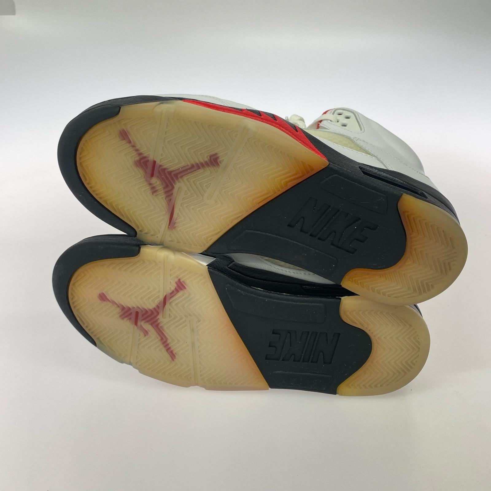 スニーカー Air Jordan 5 Retro Fire Red 26cm (US8 UK7 1/2 EU42) ホワイト