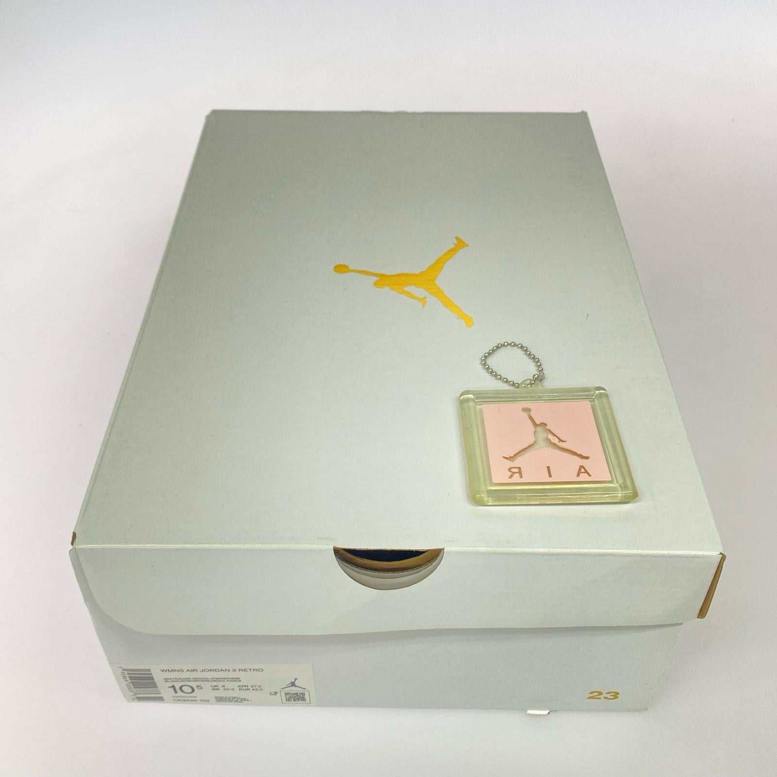 スニーカー Women's Air Jordan 3 Dark Mocha 27.5cm (US9 1/2 UK9 EU45) ホワイト