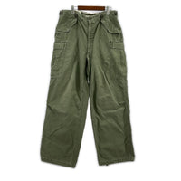 パンツ M-51 WALDES コの字ジップ Size:Medium カーキ