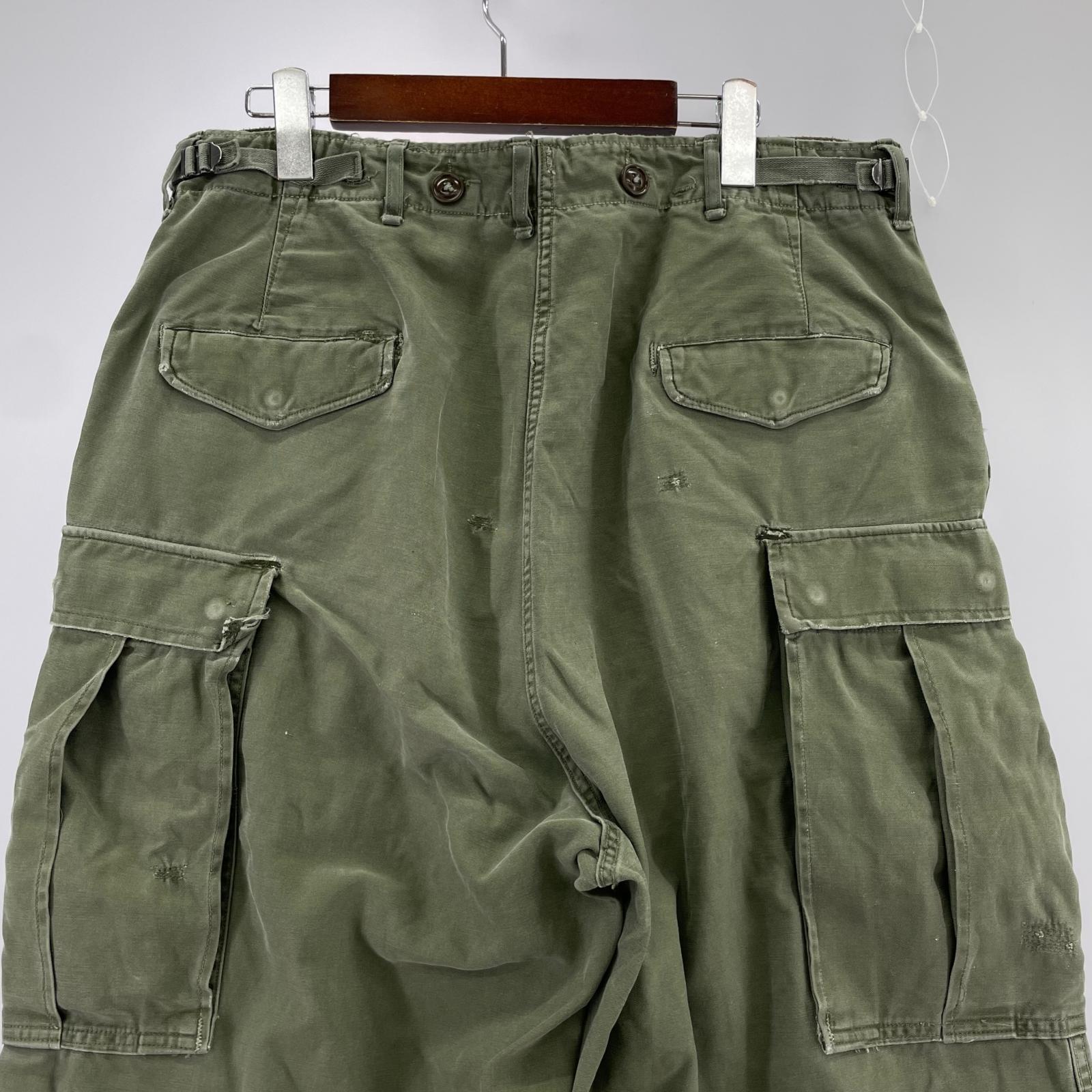パンツ M-51 WALDES コの字ジップ Size:Medium カーキ