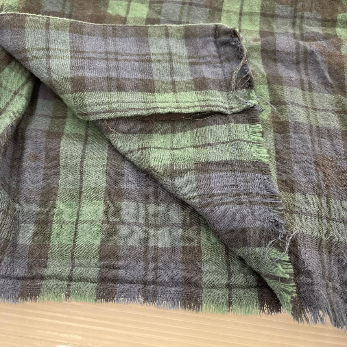 長袖シャツ ネクロマンサー チェック’(F) フリー