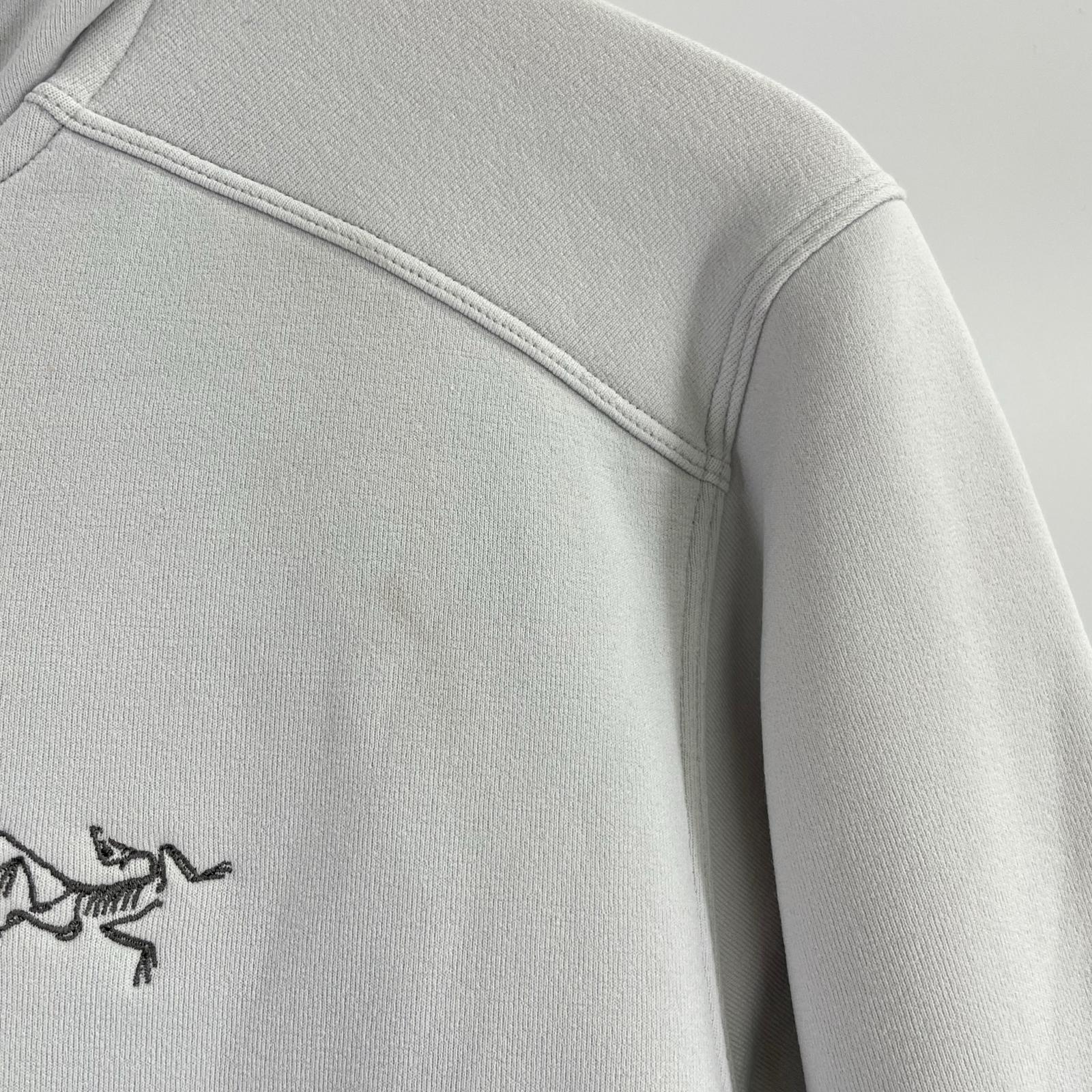パーカー KYANITE HOODY M ライトグレー S S グレー
