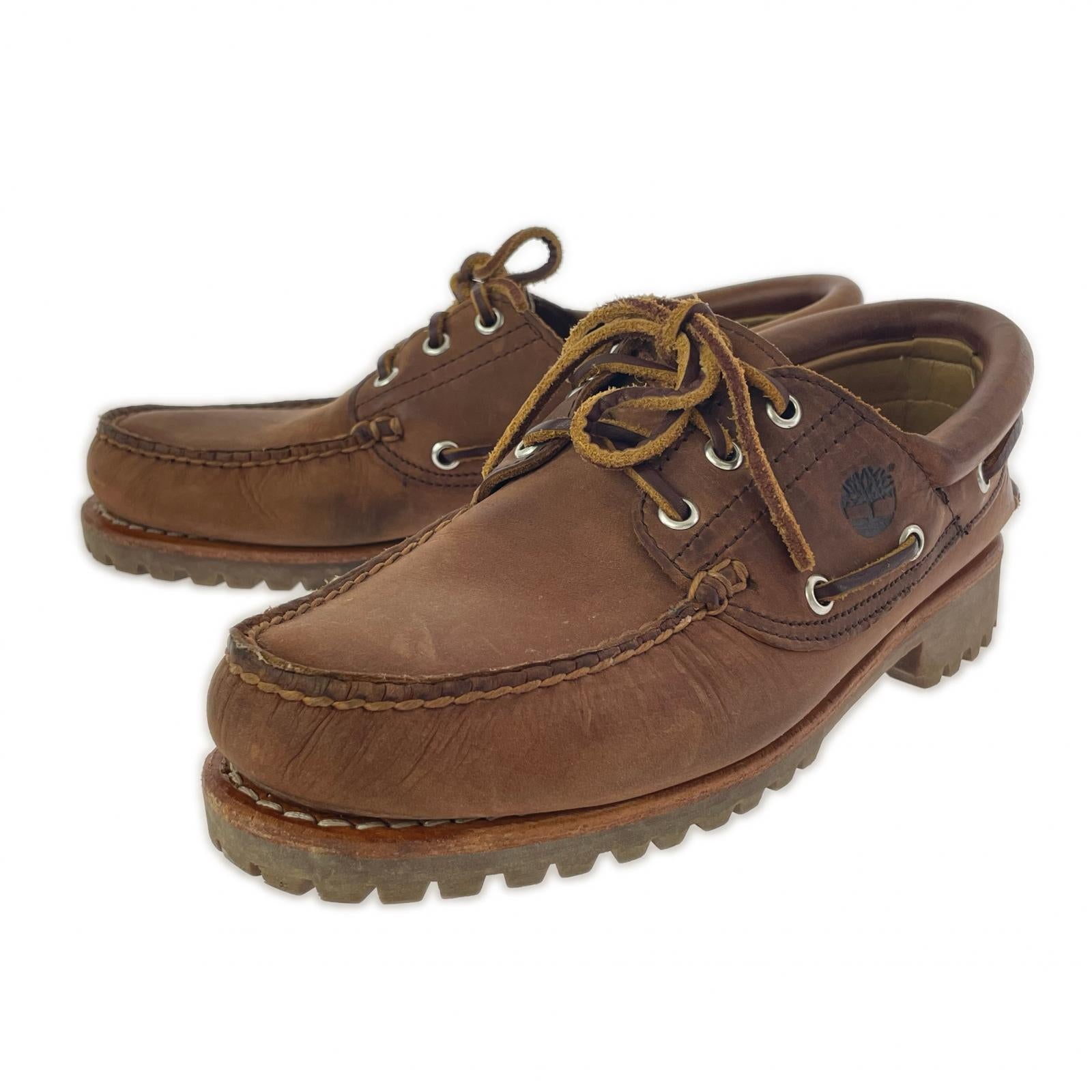 シューズ Timberland AUTHENTICS 3EYE 25.0 25cm (US7 UK6 1/2 EU40) ブラウン