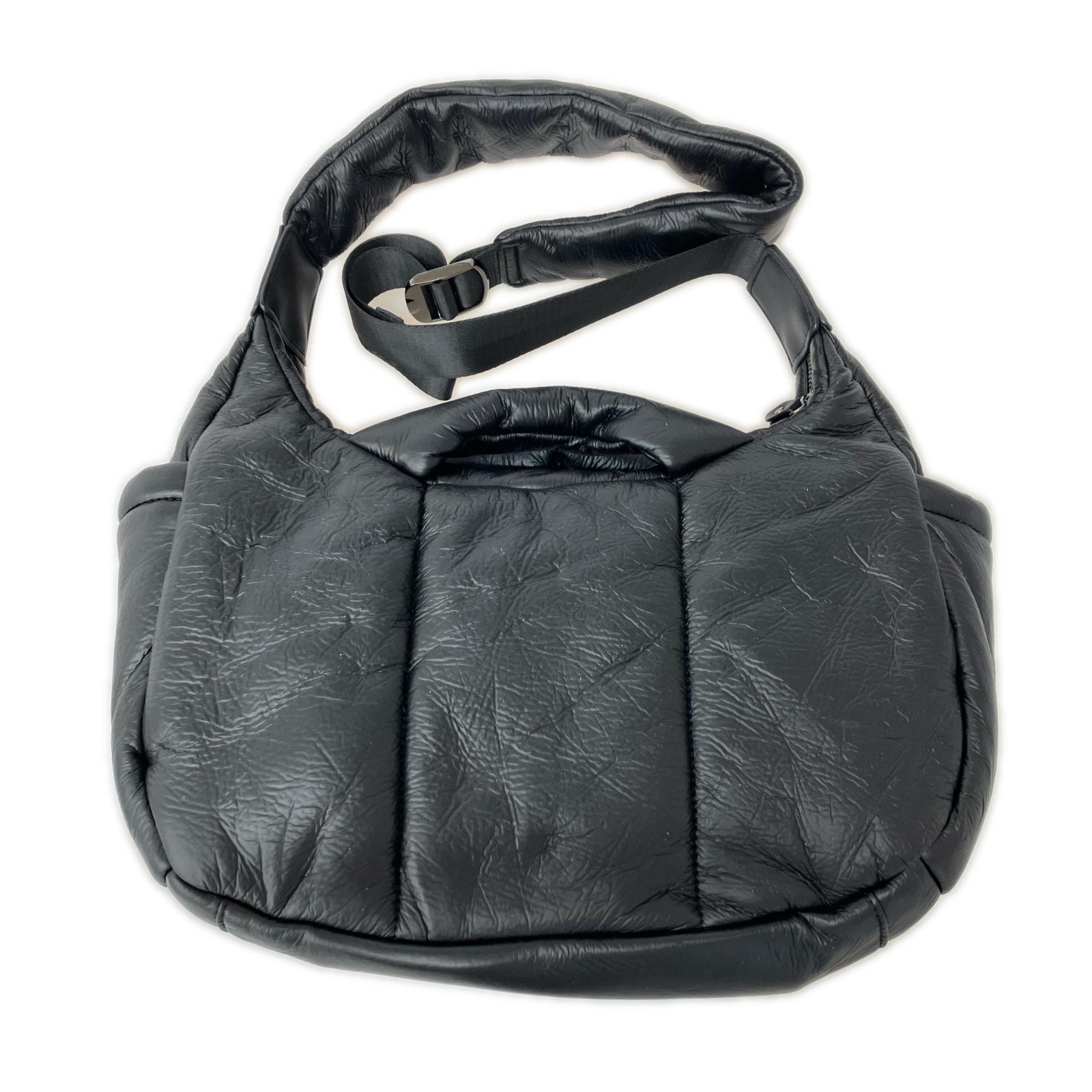 ショルダーバッグ LASUD ショルダーバッグ BLK ブラック