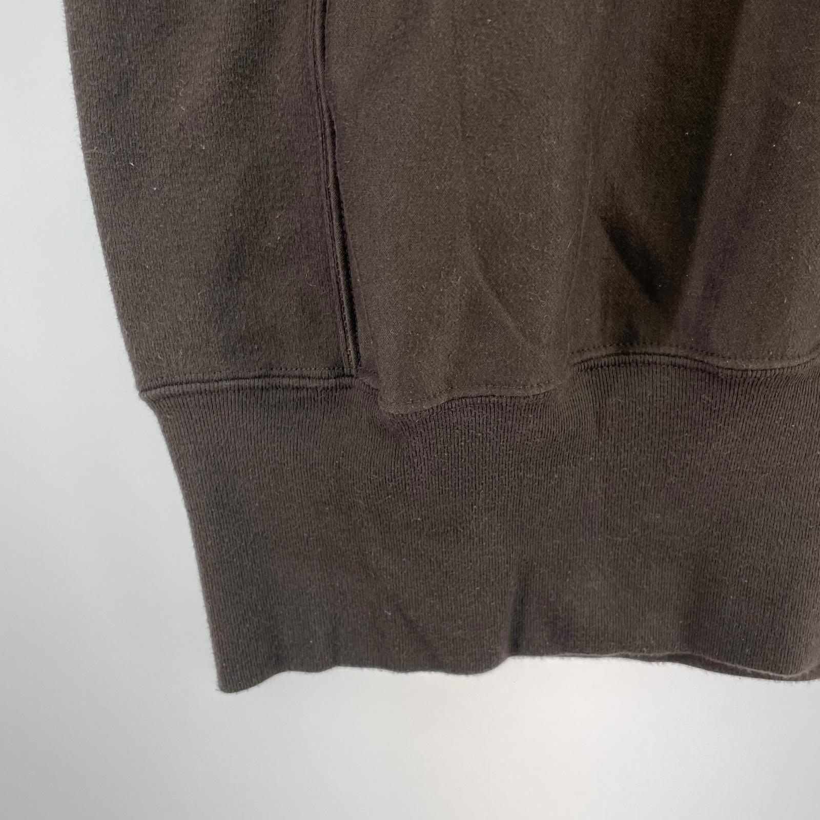 スウェット AURALEE ELASTIC HIGH GAUGE SWEAT P/O 3 3 ブラウン