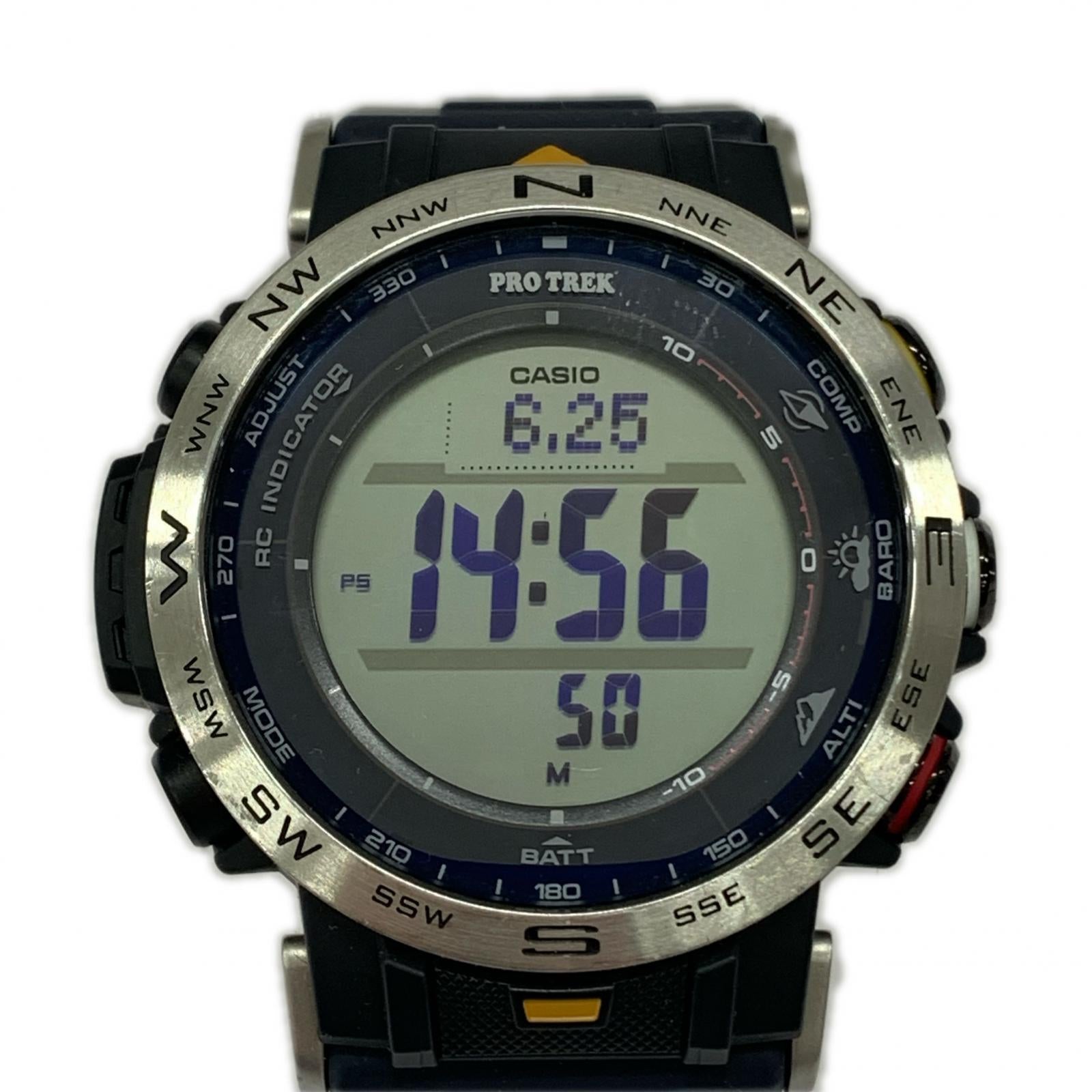 腕時計 CASIO プロトレック PRW-3000 電波ソーラー ブラック