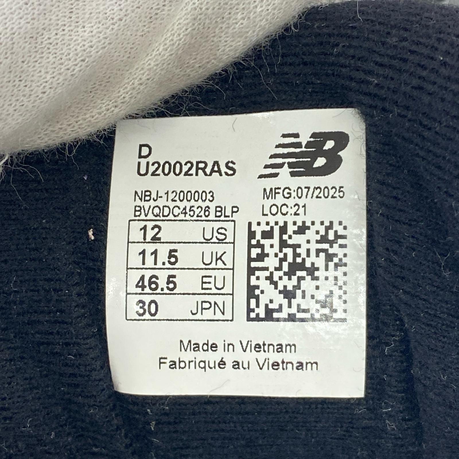 スニーカー U2002RAS 30cm (US12 UK11 1/2 EU50) グレー
