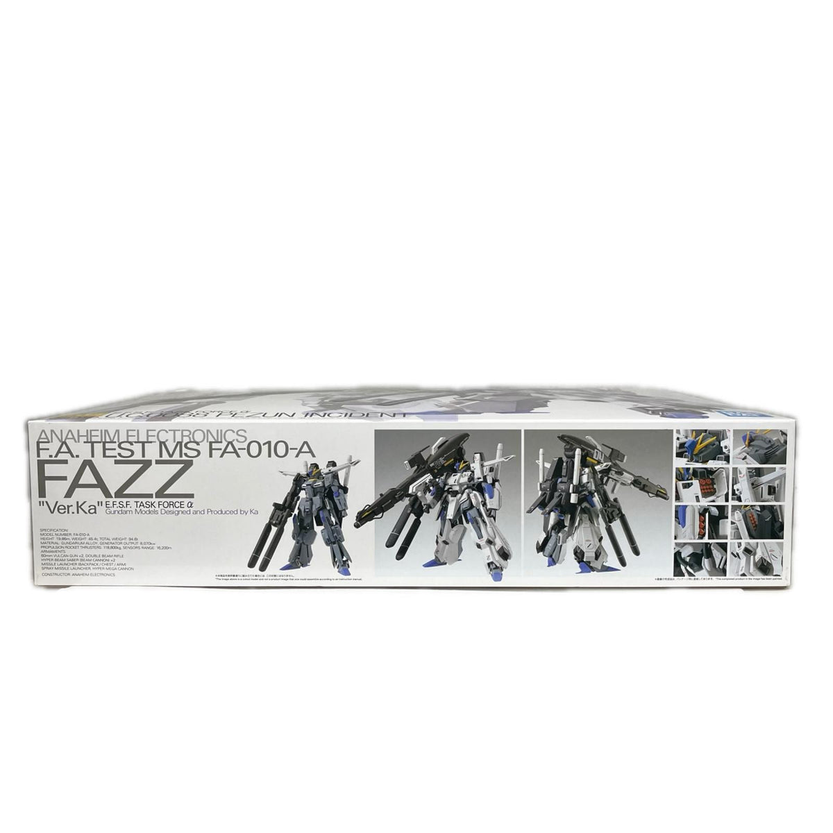 MG 1/100 『ガンダム・センチネル』 FAZZ Ver.Ka 機動戦士ガンダム BANDAI ガンプラ