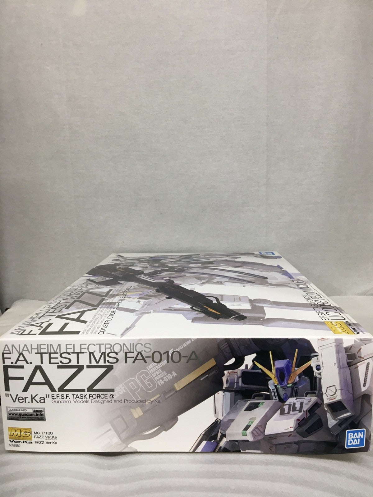 MG 1/100 『ガンダム・センチネル』 FAZZ Ver.Ka ガンプラ