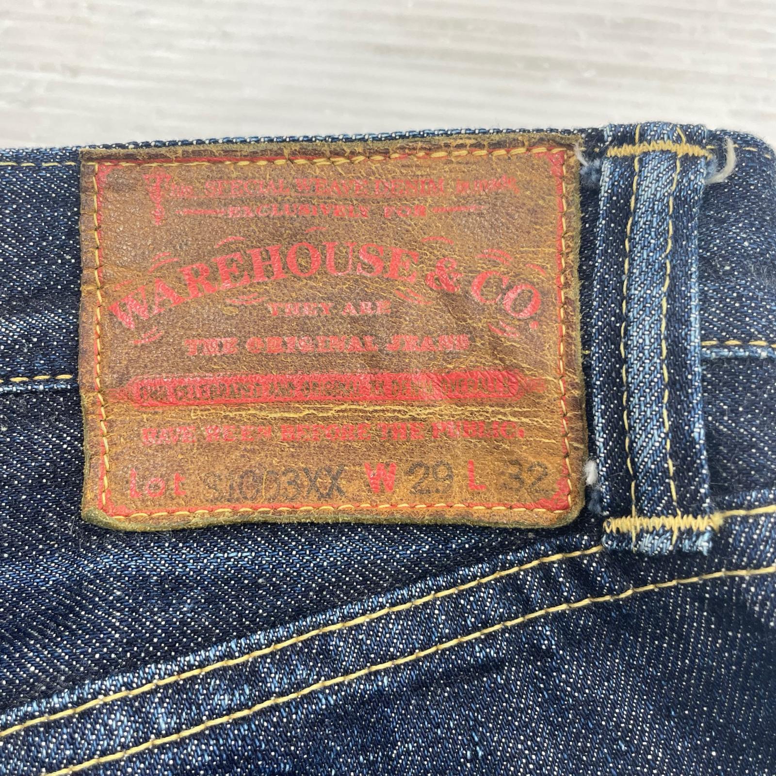 デニムパンツ WAREHOUSE S1003XX 大戦モデル デニムパンツ 29 ブルー