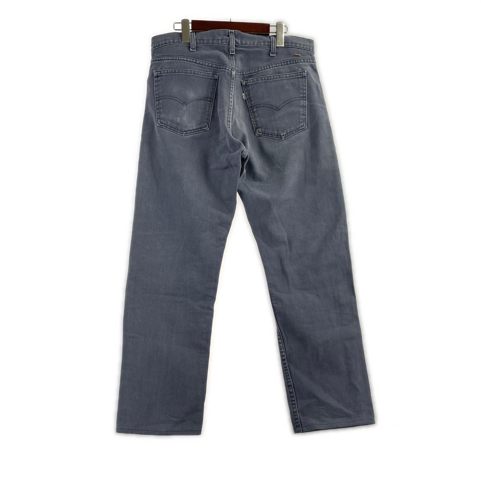 デニムパンツ 80s USA製 505-1017 W34 34 ブルー