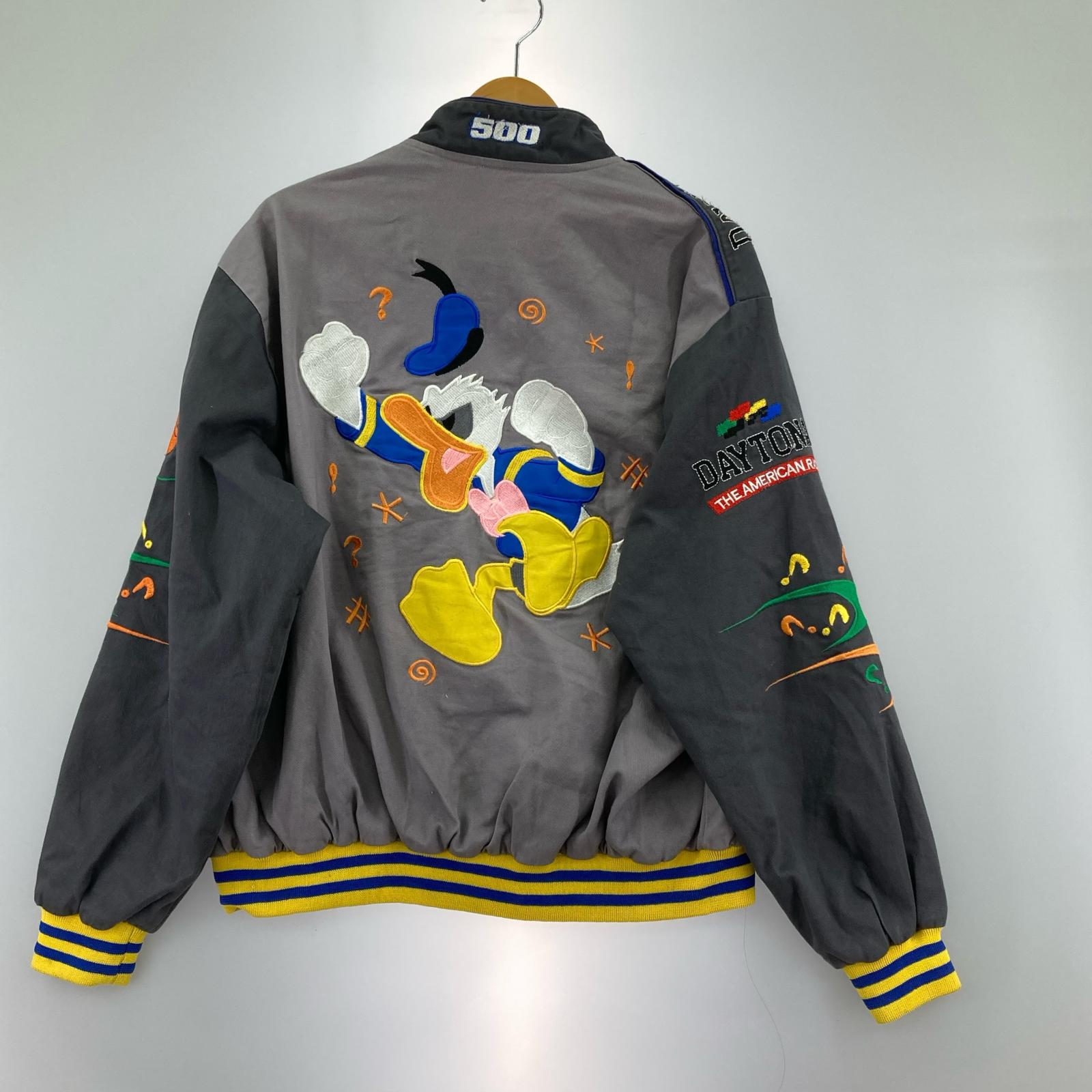 ブルゾン JEFF HAMILTON DONALD DUCK GRY グレー