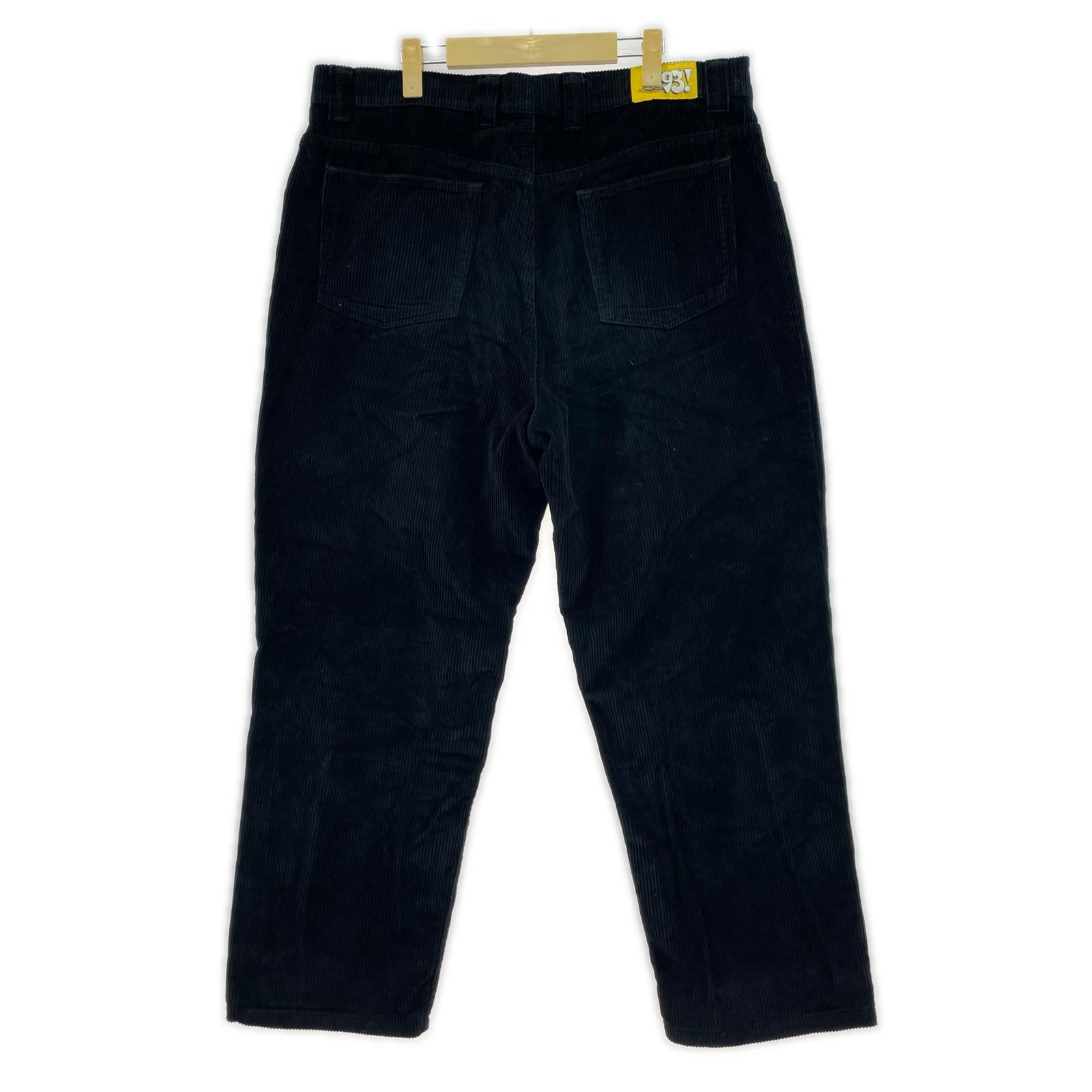 パンツ 93 CORDS コーデュロイ 黒 ブラック