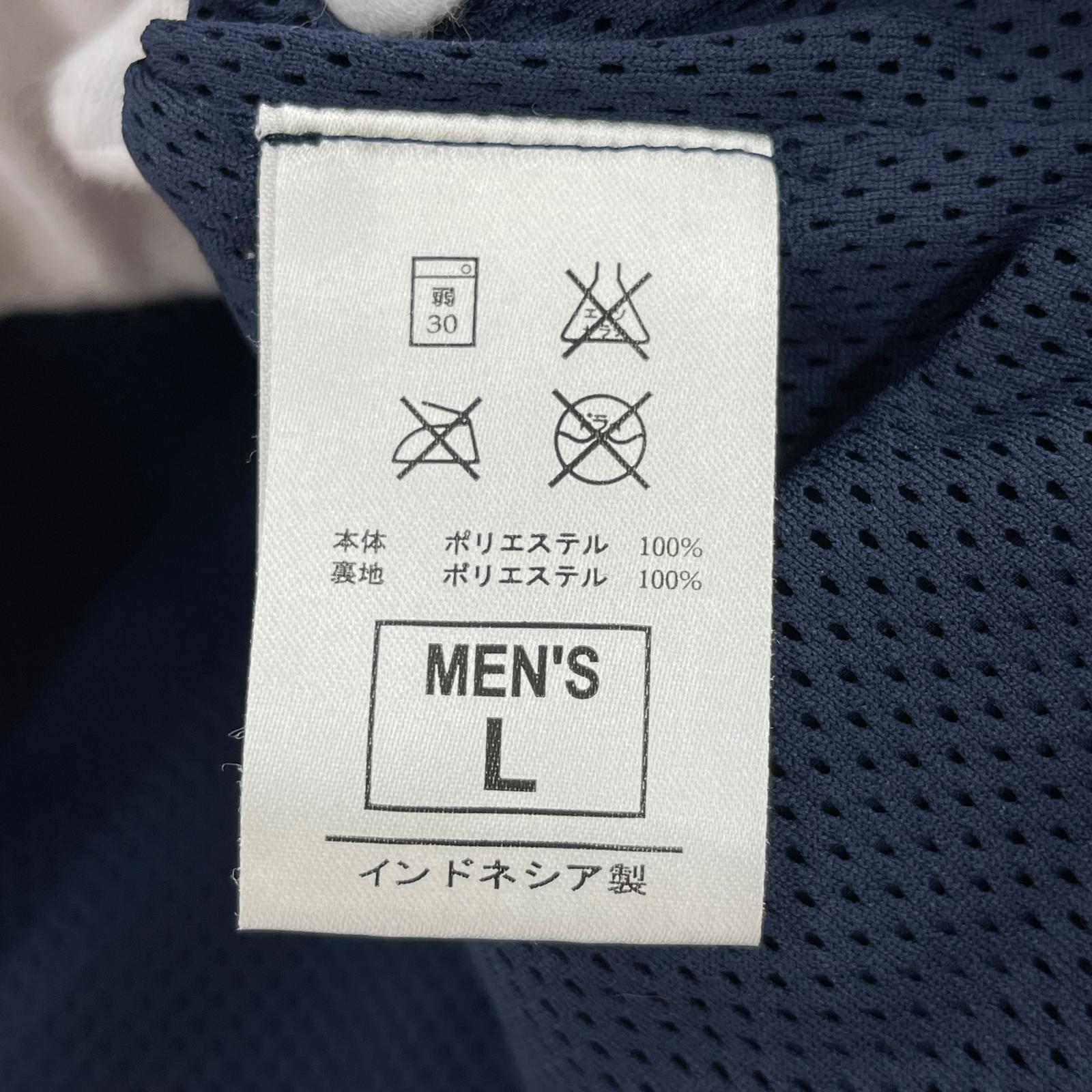 ジャケット JUVENTUS ウインドブレーカー NVY L L ネイビー