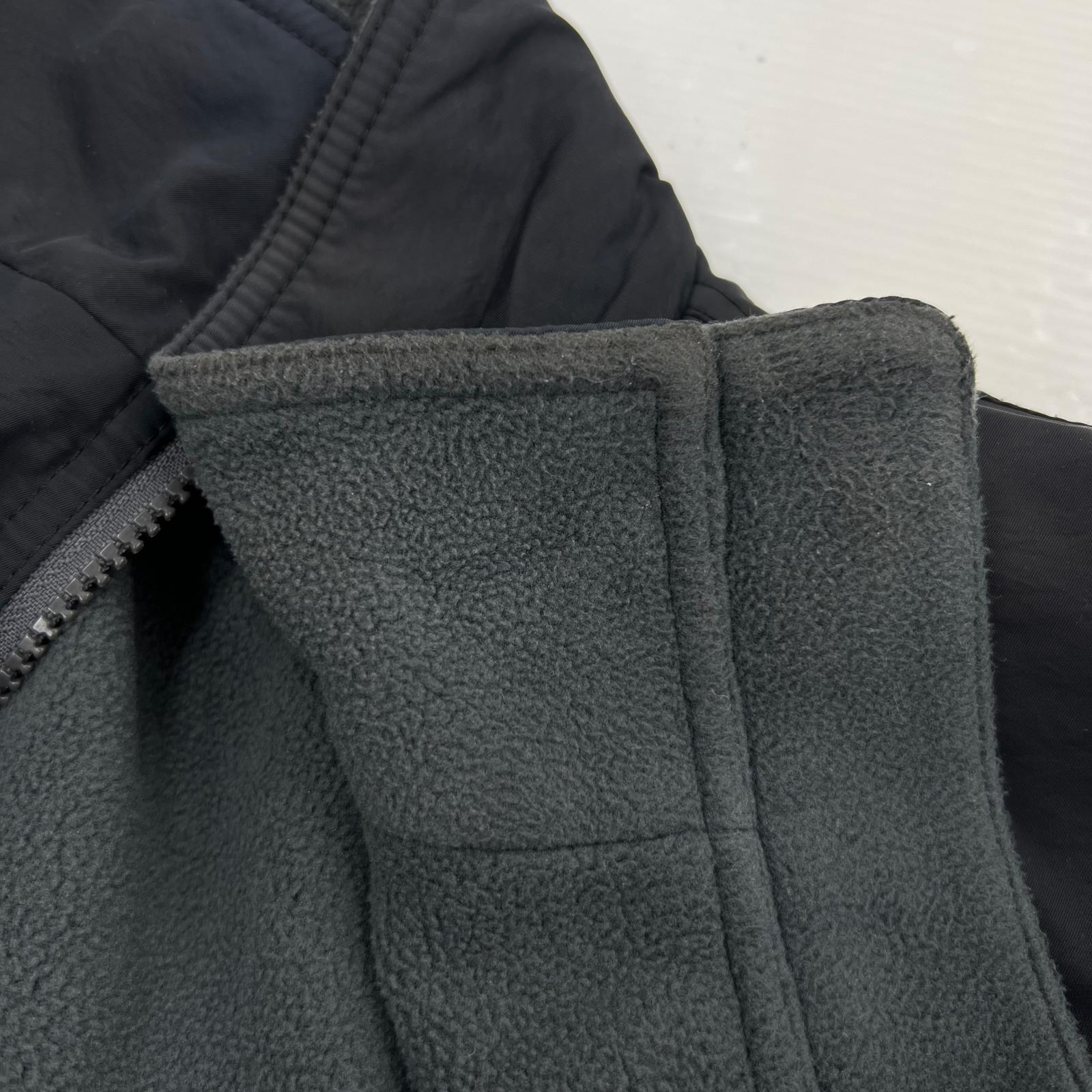 ジャケット NYLON FLEECE JACKET BLK M M ブラック