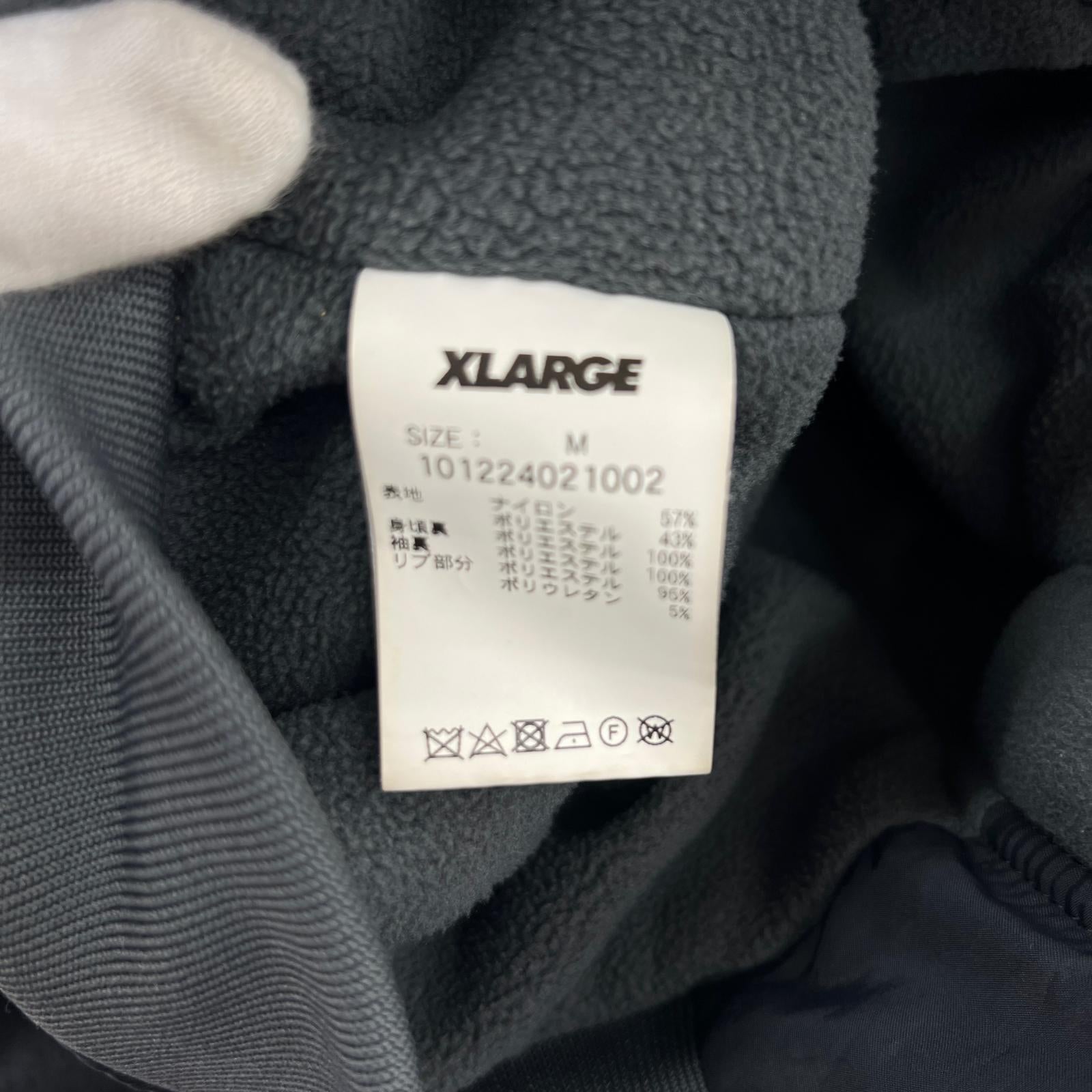 ジャケット NYLON FLEECE JACKET BLK M M ブラック