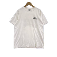 半袖Tシャツ 90s NYC限定 スカルトランプTee L L ホワイト