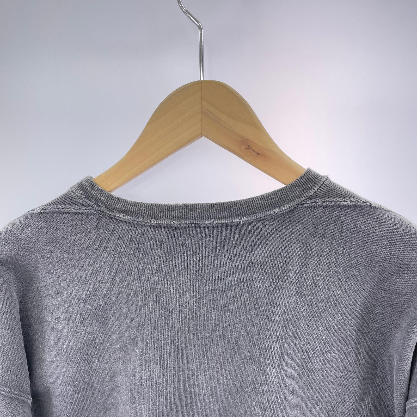 長袖Tシャツ PATINA SWEAT ribbed shoulder 38 38 ブラック