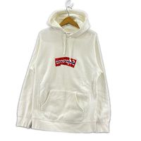 パーカー Supreme×COMME des GARCONS SHIRT 17AW Box Logo Hooded Sweatshirt L 白 L ホワイト