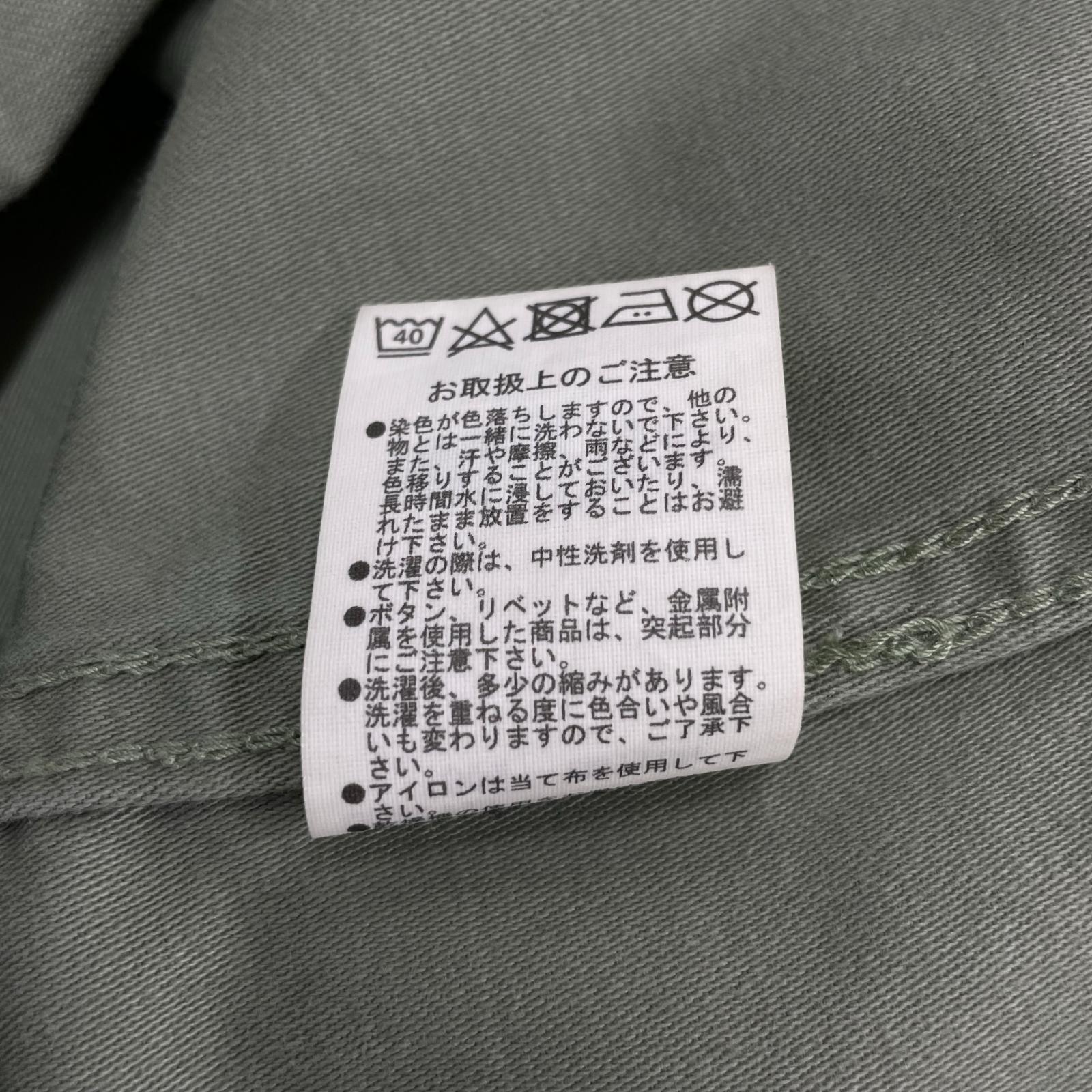 長袖シャツ CHALLENGER ミリタリーシャツ XL オリーブ