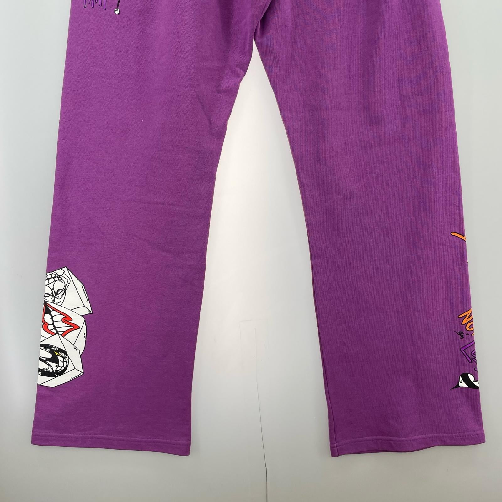 パンツ I WANT MORE NOT LESS AN THAT'S SWTPANTS L 紫 L パープル
