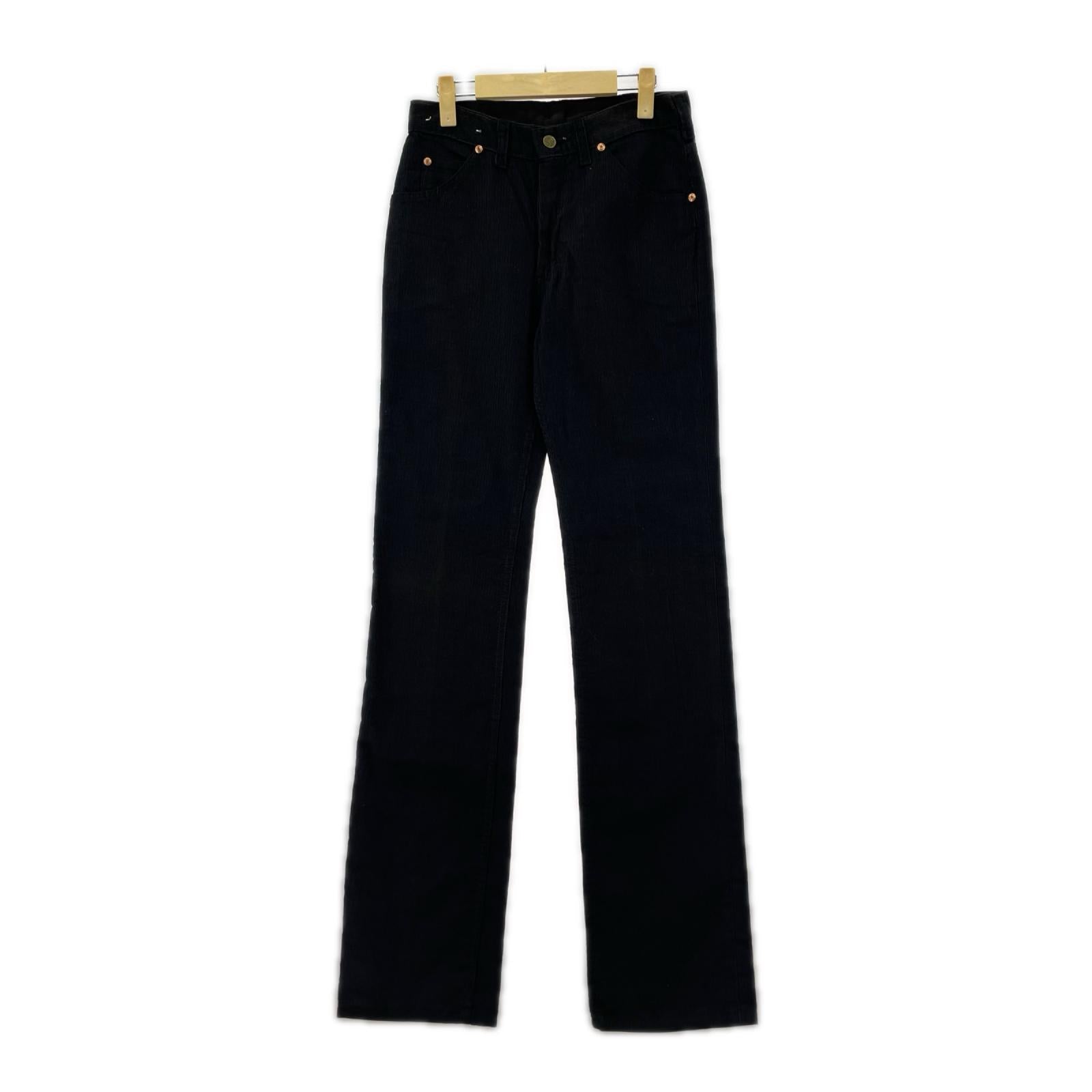 パンツ Lee 42talon 70s コーデユロイ ブラック ブラック