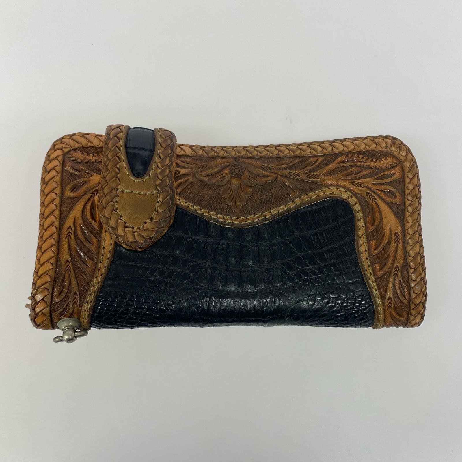 長財布 GODANE レザー財布 黒 ブラック