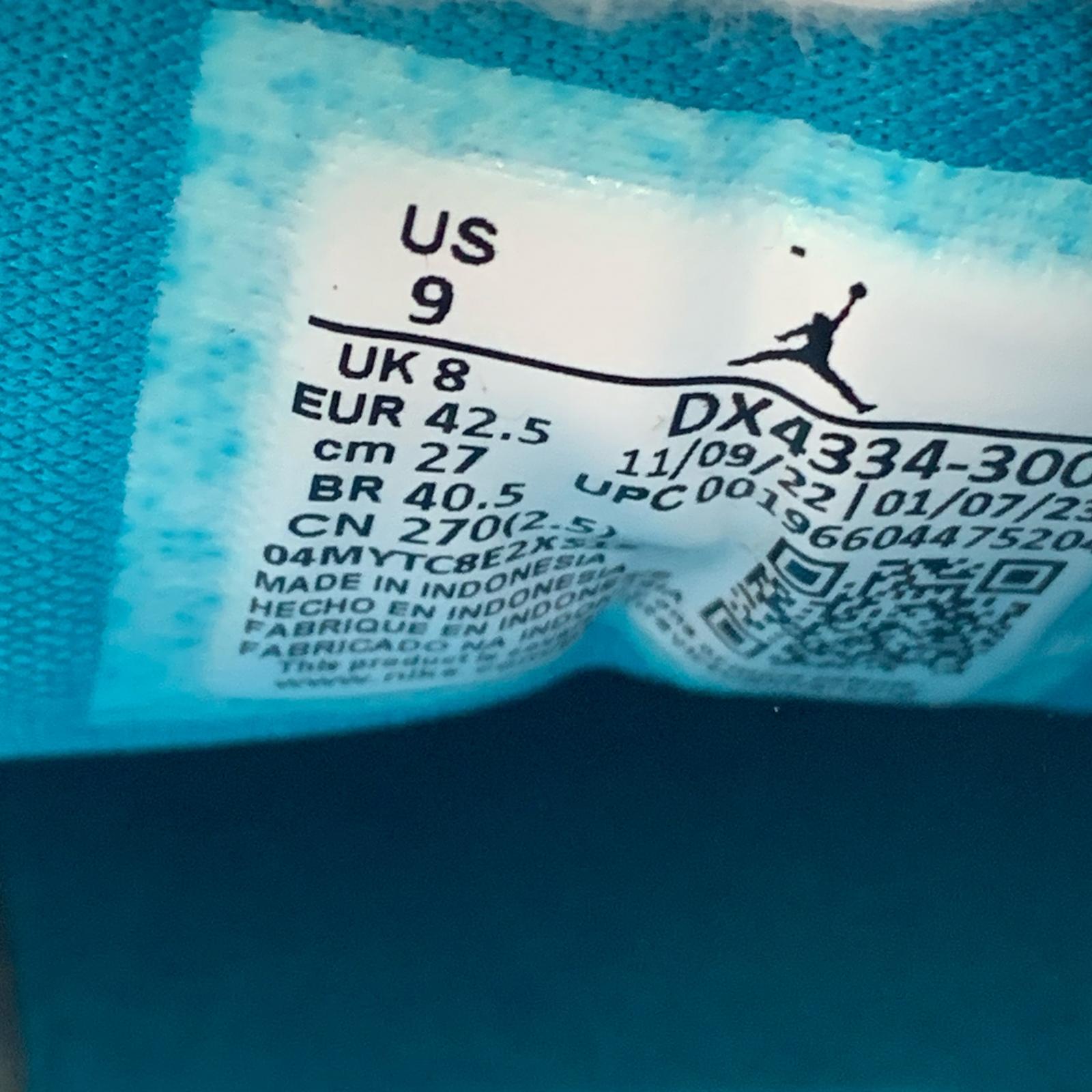 スニーカー DX4334-300 AJ1 LOW SE 27cm (US9 UK8 1/2 EU44) ブルー