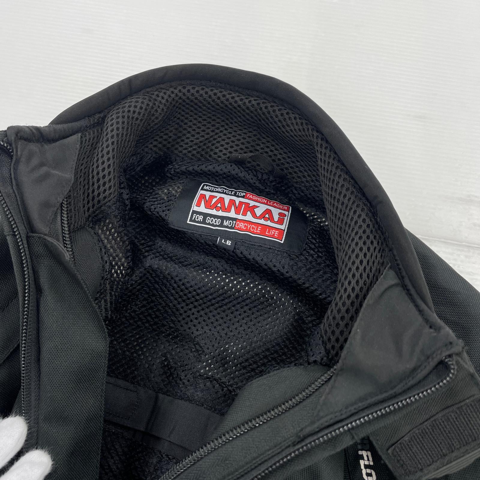 ライダースジャケット NAN KAI ライディングジャケット 黒 ブラック