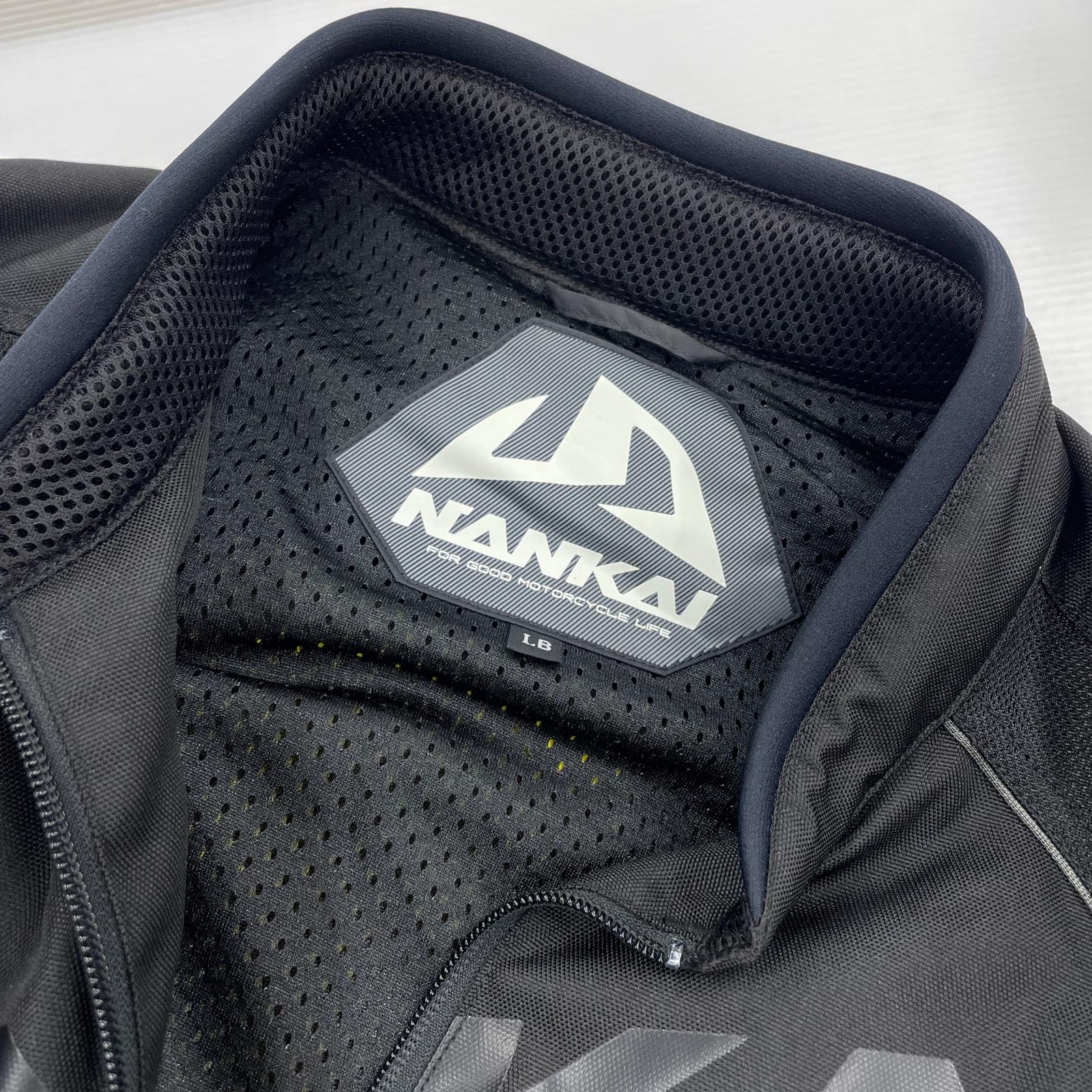 ライダースジャケット NAN KAI ライディングジャケット 黒 ブラック