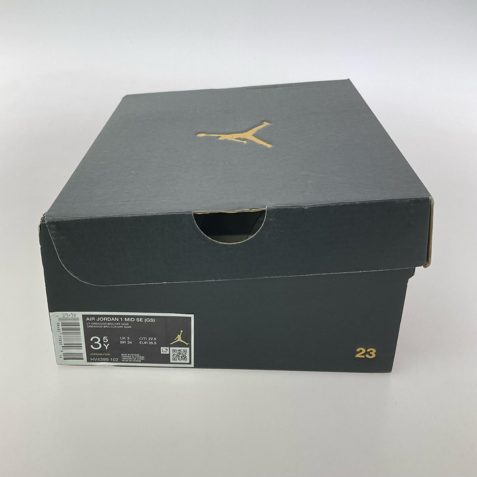 スニーカー NIKE AIR JORDAN 1 MID CT0979-102 23.0cm 23cm (US5 UK4 1/2 EU36) ホワイト