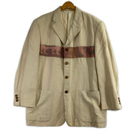 ジャケット COMME des GARCONS HOMME PLUS 92SS エスニック期 フロント切替ジャケット M ベージュ M ベージュ