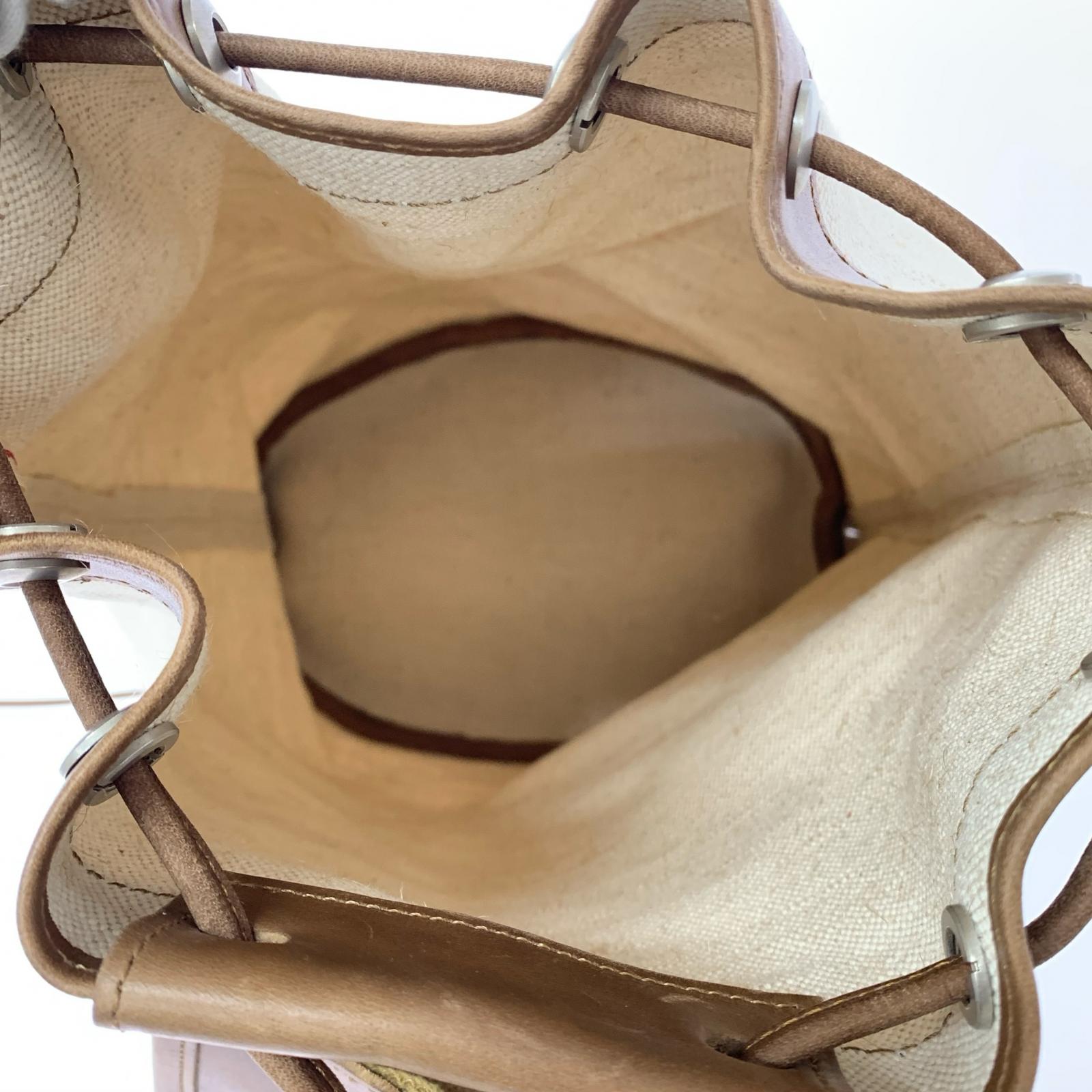 ショルダーバッグ 26ss forme Drawstring bag ホワイト