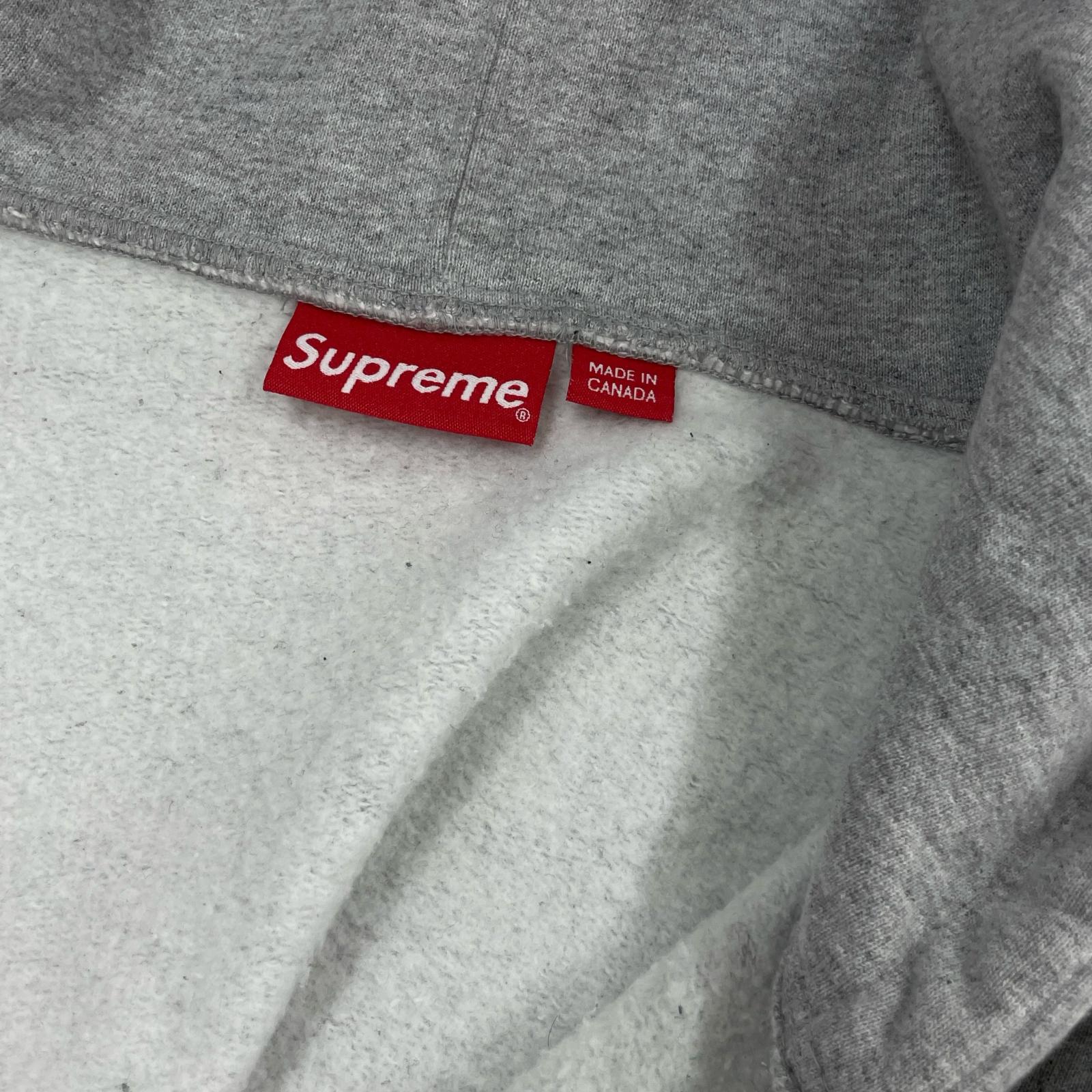 パーカー 23FW S Logo Zip Up グレー (L) L グレー