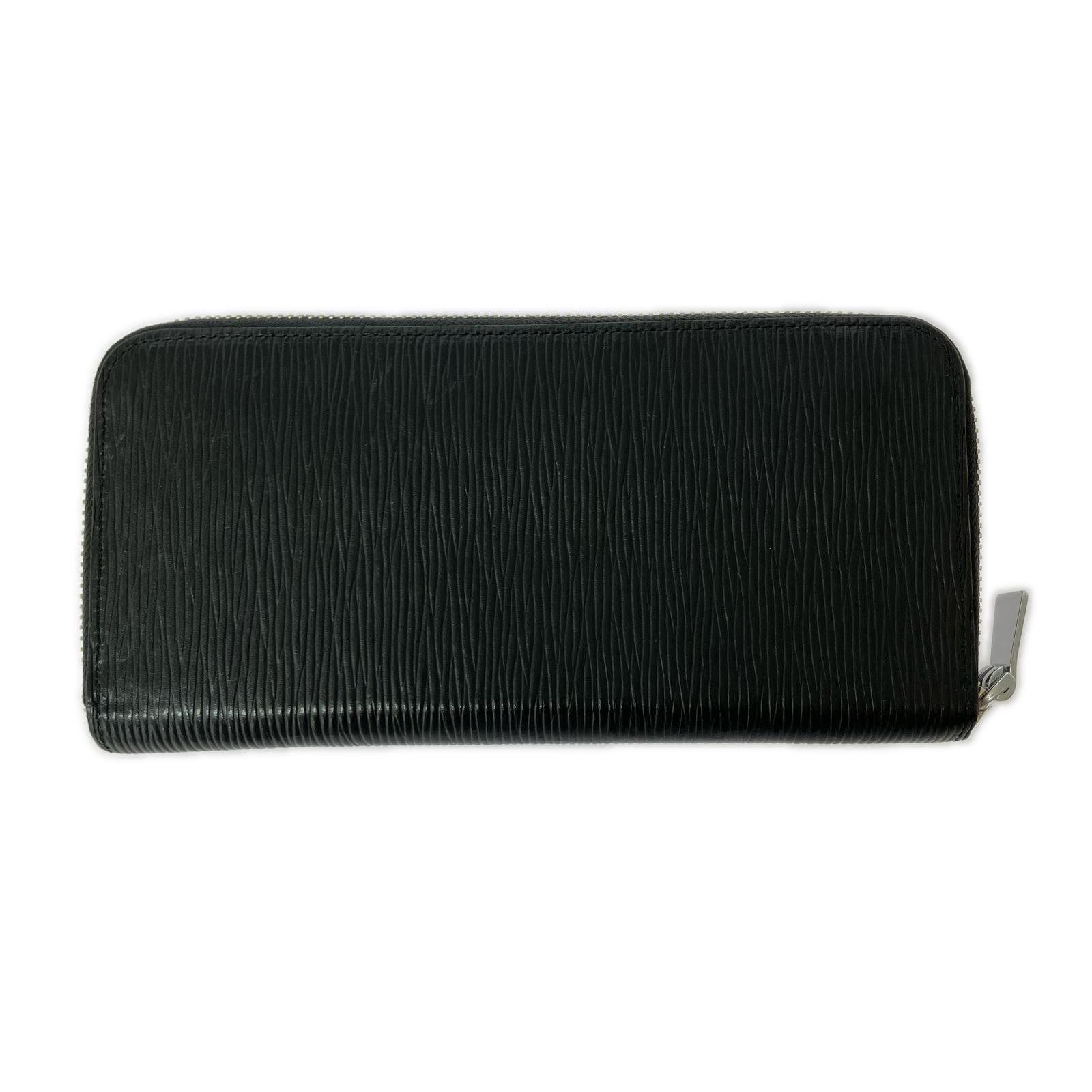 長財布 aniary ZIP BILL HOLDER L 黒 ブラック