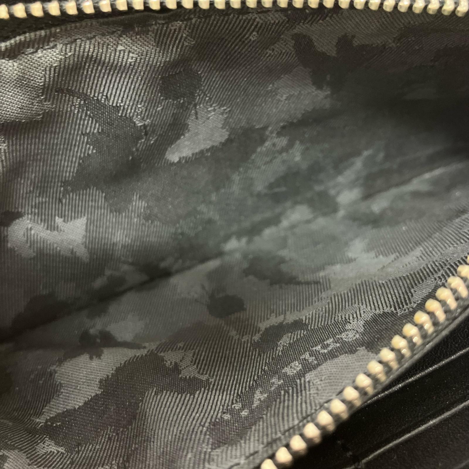 長財布 aniary ZIP BILL HOLDER L 黒 ブラック