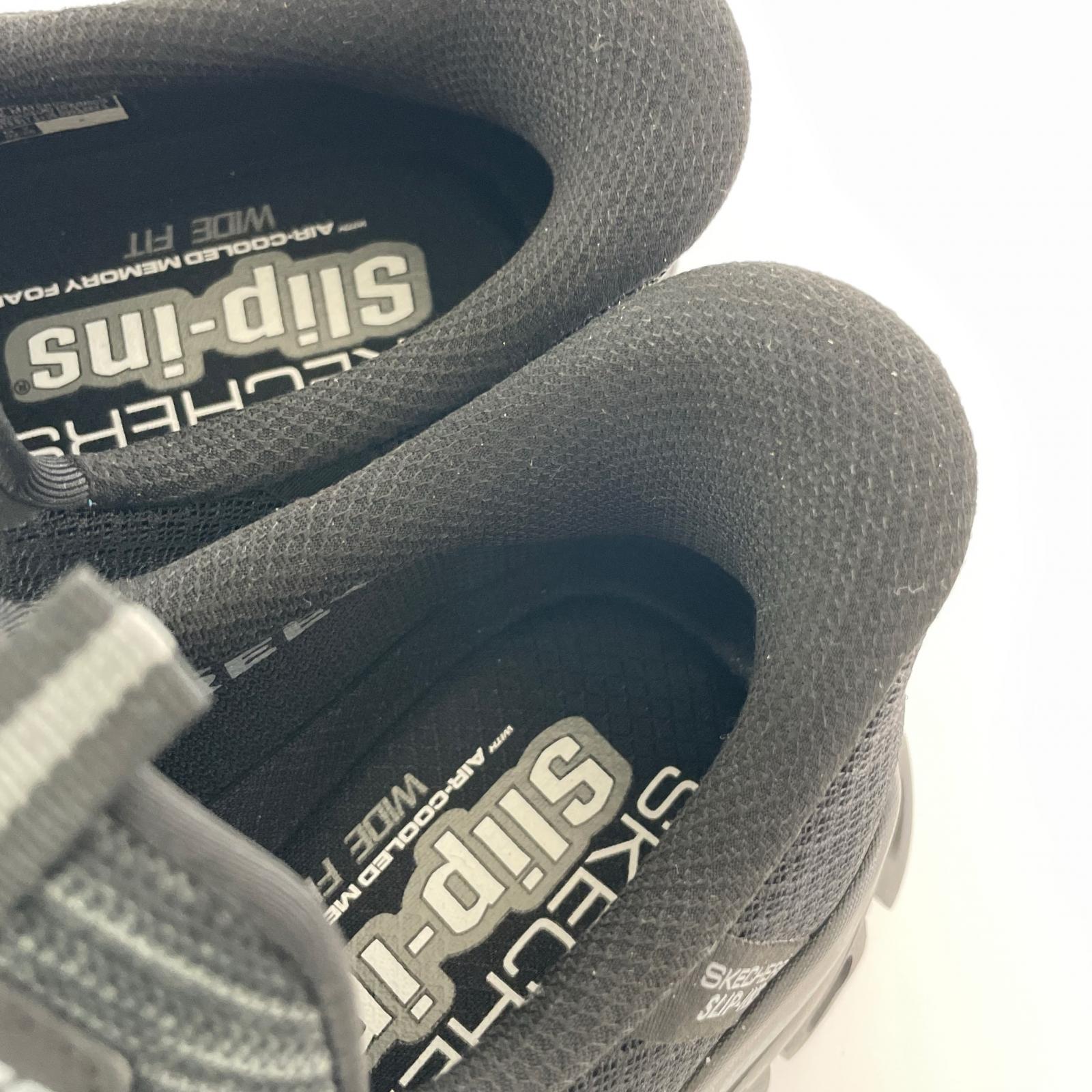 スニーカー SKECHERS 233010W-BBK 26.5cm (US8 1/2 UK8 EU43) ブラック