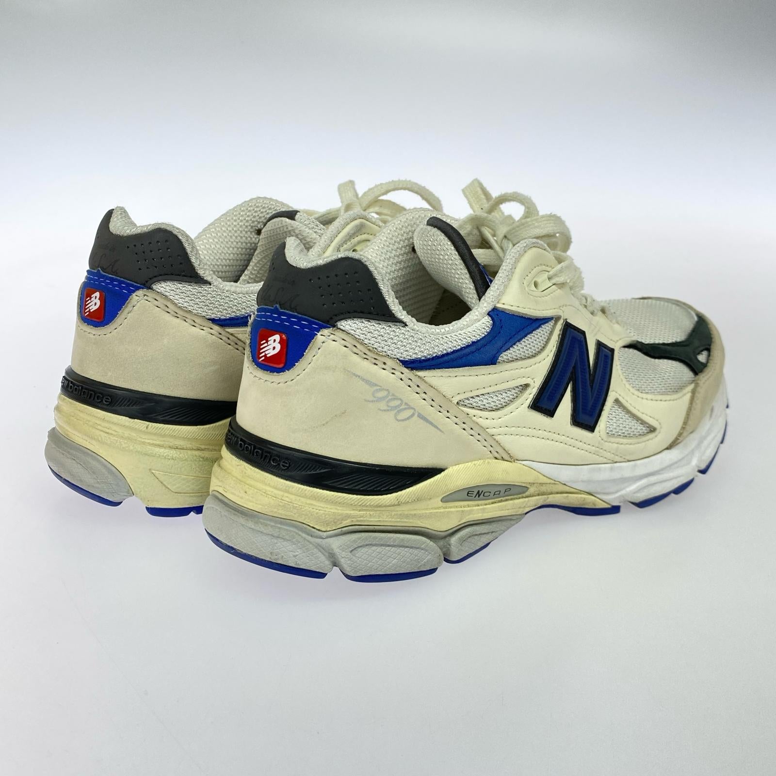 スニーカー NEW BALANCE×Teddy Santis M990WB3 スニーカー 27.5 アイボリー 27.5cm (US9 1/2 UK9 EU45)