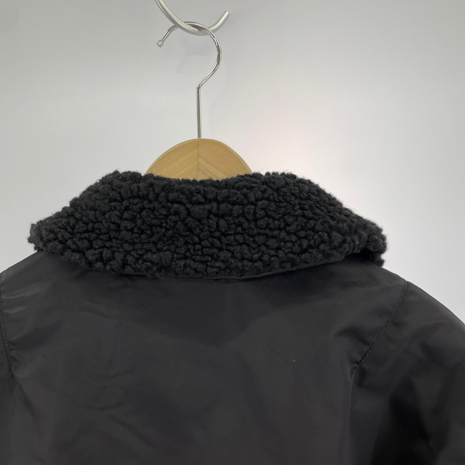 ジャケット 25AW ES / JACKET / NYLON. SATIN. CORDURA ブラック