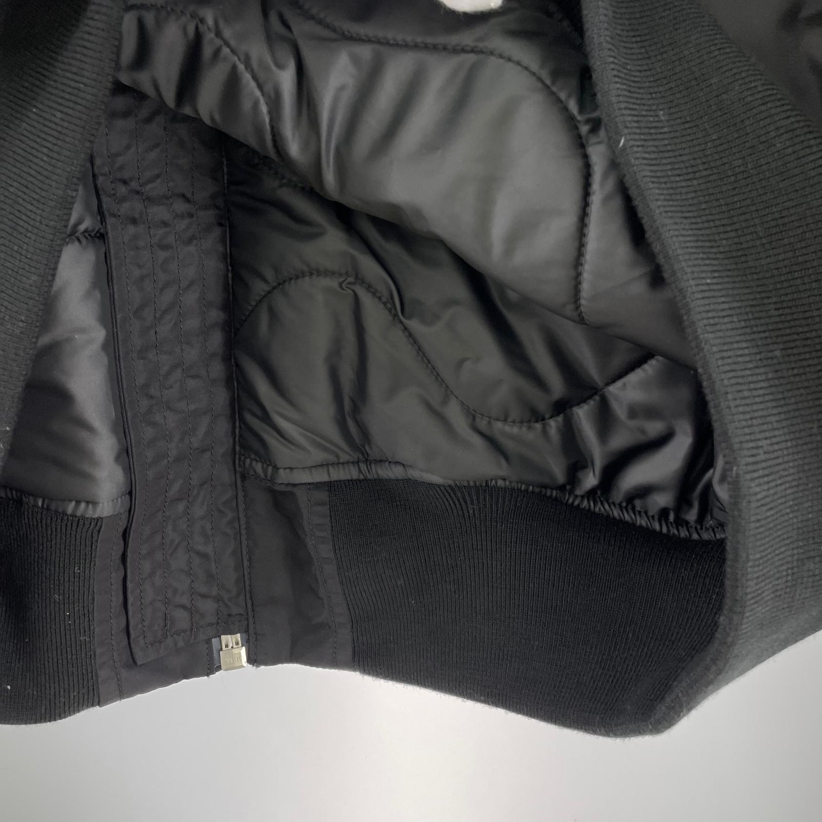 ジャケット 25AW ES / JACKET / NYLON. SATIN. CORDURA ブラック