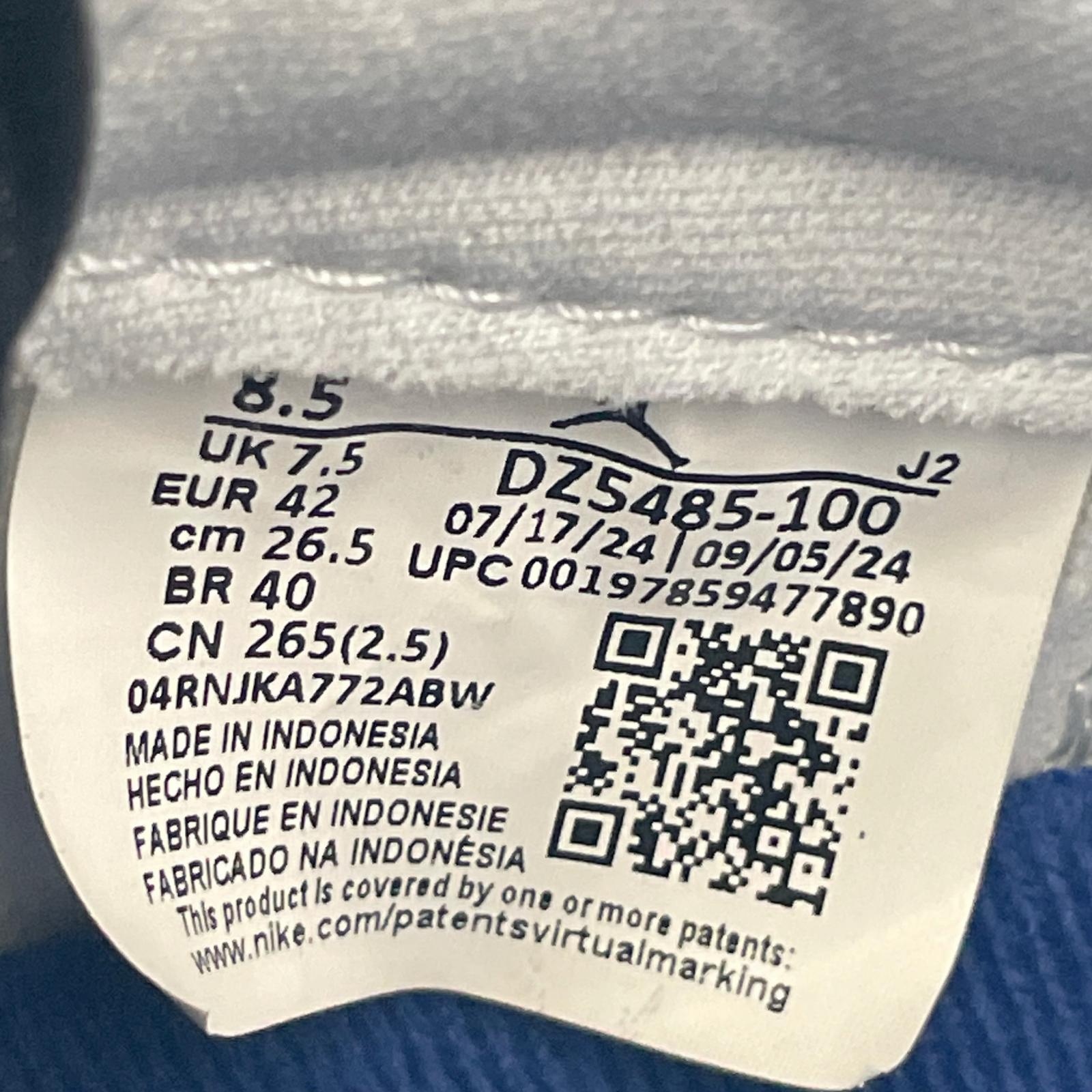 スニーカー AIR JORDAN 1 RETRO HIGH OG/青白/26.5 26.5cm (US8 1/2 UK8 EU43)