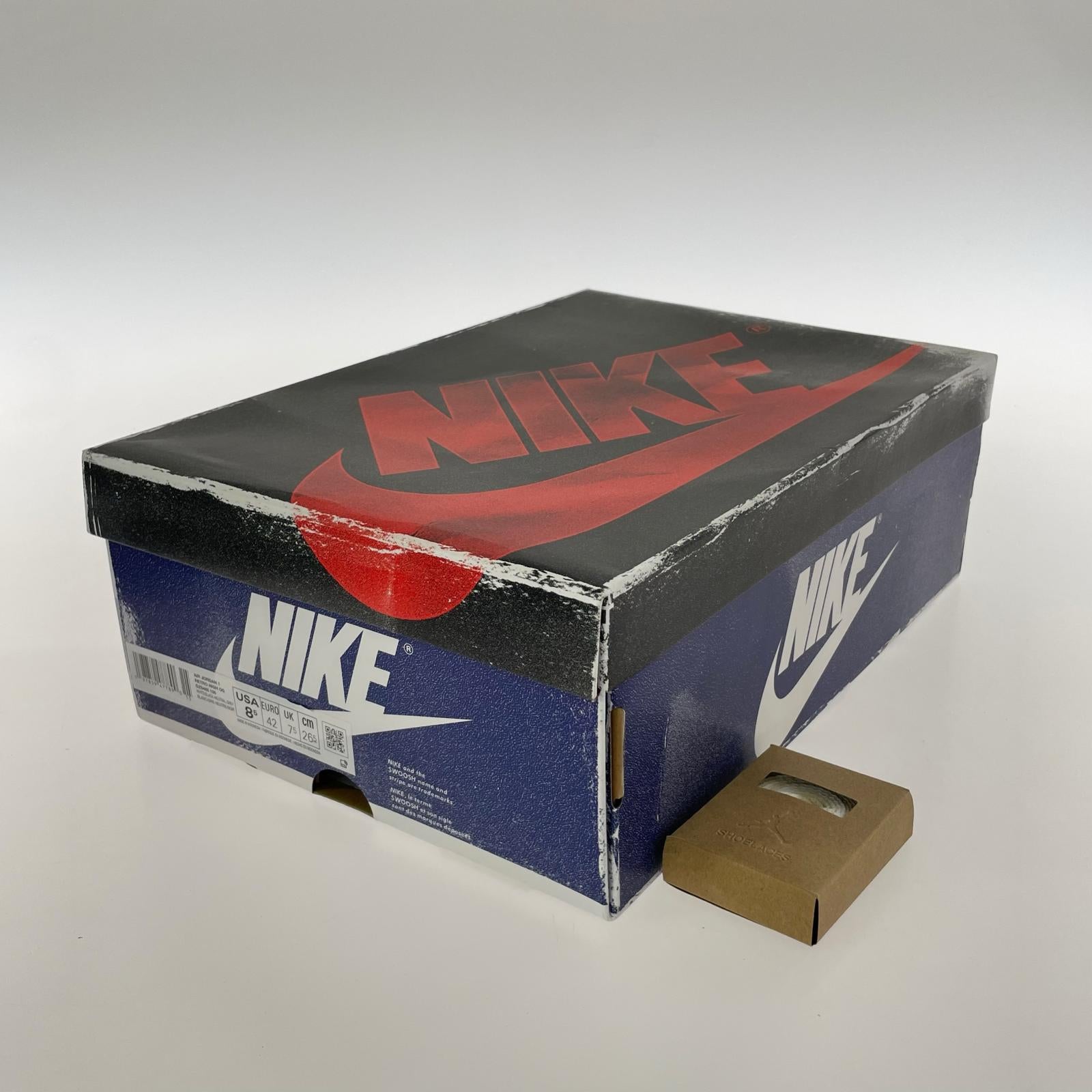 スニーカー AIR JORDAN 1 RETRO HIGH OG/青白/26.5 26.5cm (US8 1/2 UK8 EU43)