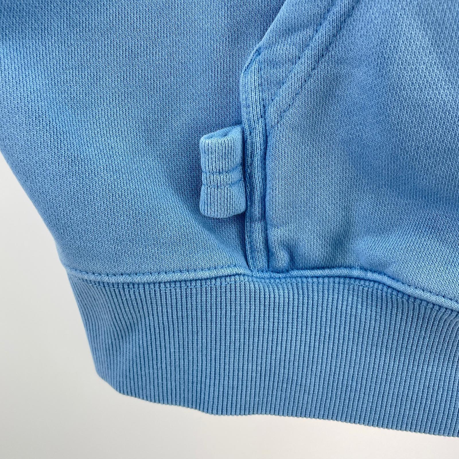 パーカー INVINCIBLE/PIGMENT DYED/水色 M