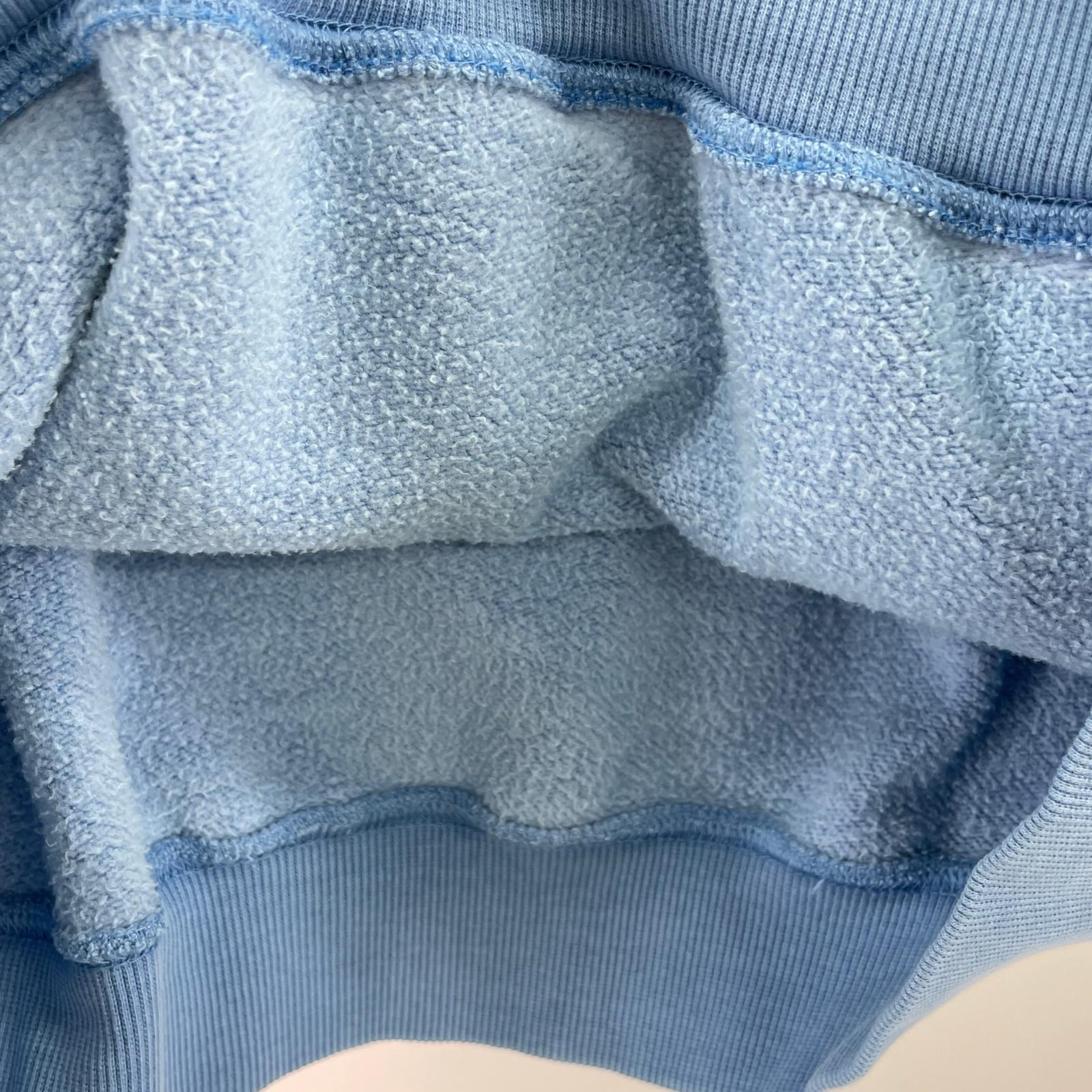 パーカー INVINCIBLE/PIGMENT DYED/水色 M