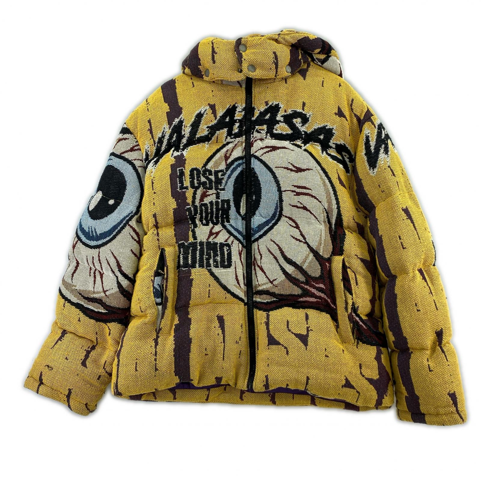 ジャケット VALABASAS Eye Ball Jacquard PufferJacket M マルチカラー