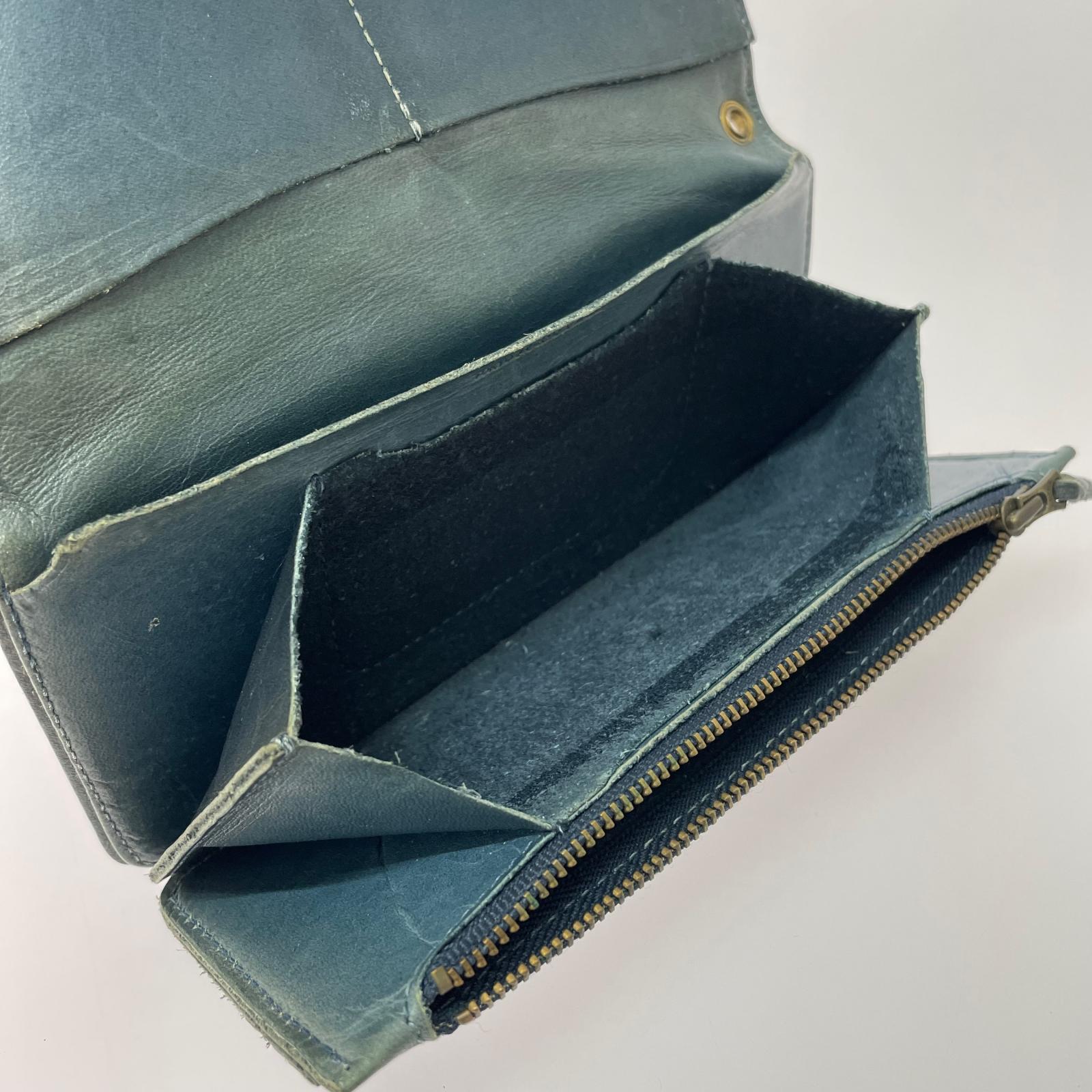 長財布 DILL LONG WALLET グリーン グリーン