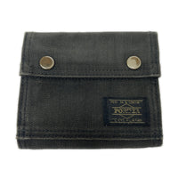 コンパクトウォレット SMOKY WALLET 二つ折り ブラック ブラック