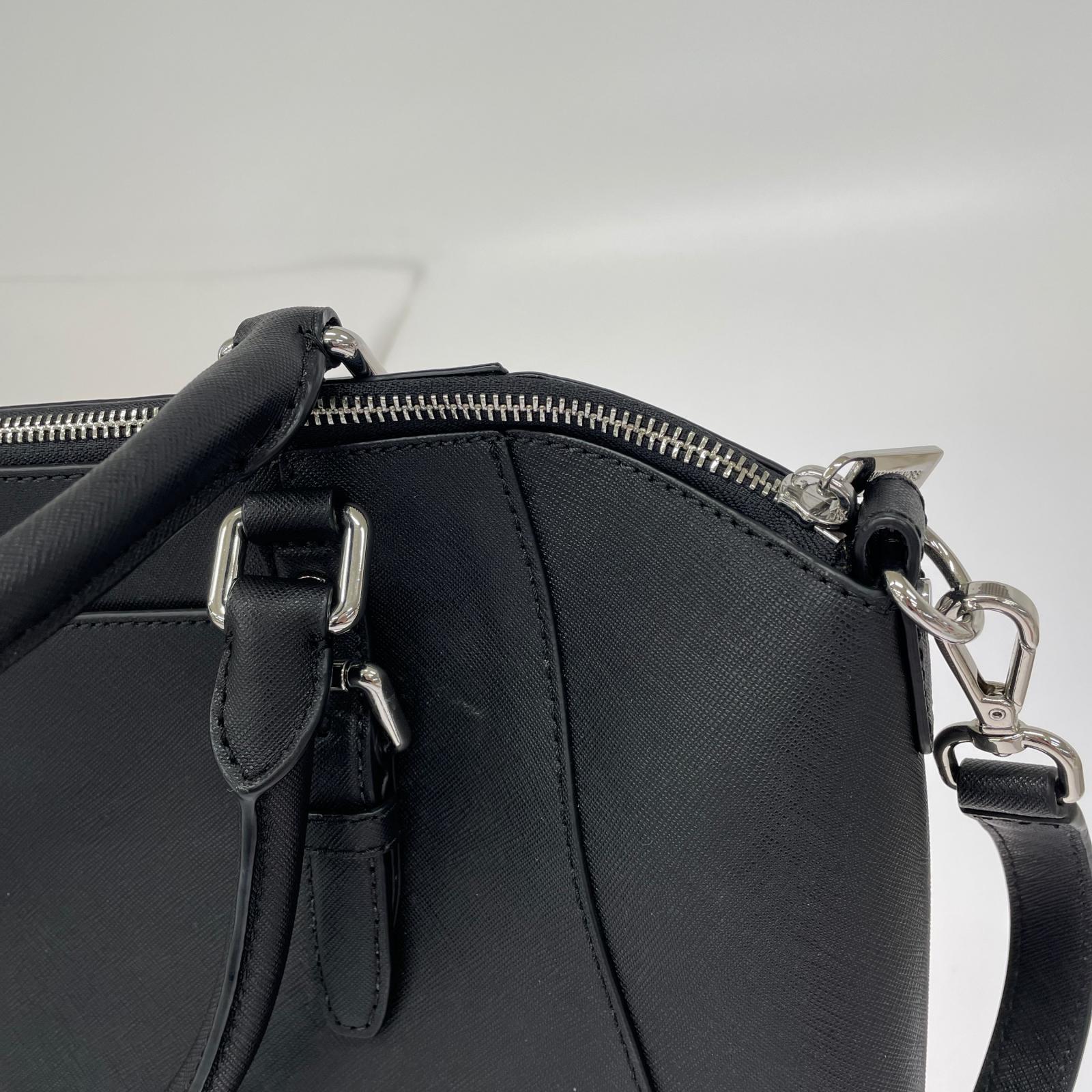 ハンドバッグ MICHAEL KORS シアラ サフィアーノレザー 2WAYバッグ ブラック ブラック