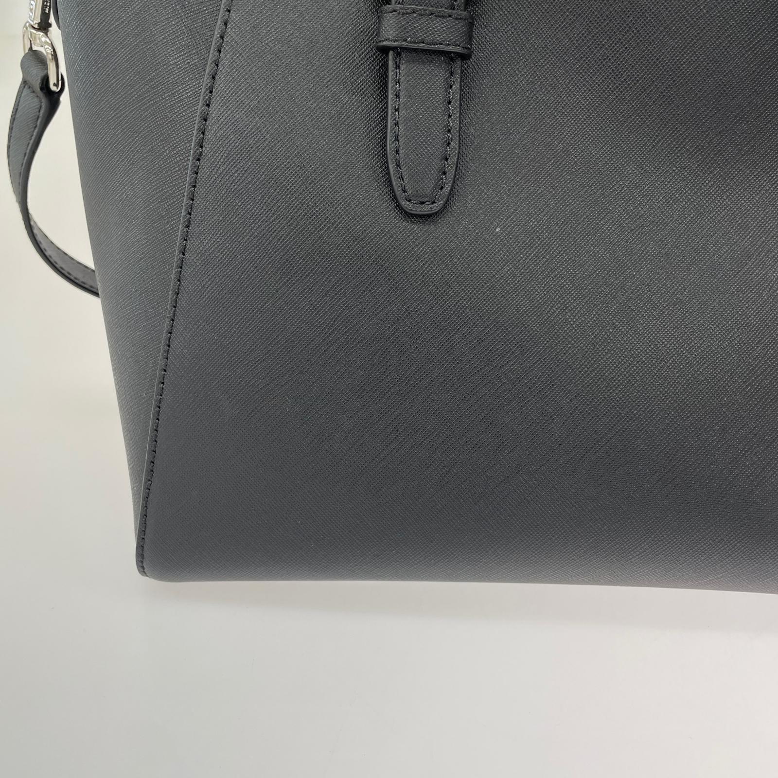 ハンドバッグ MICHAEL KORS シアラ サフィアーノレザー 2WAYバッグ ブラック ブラック